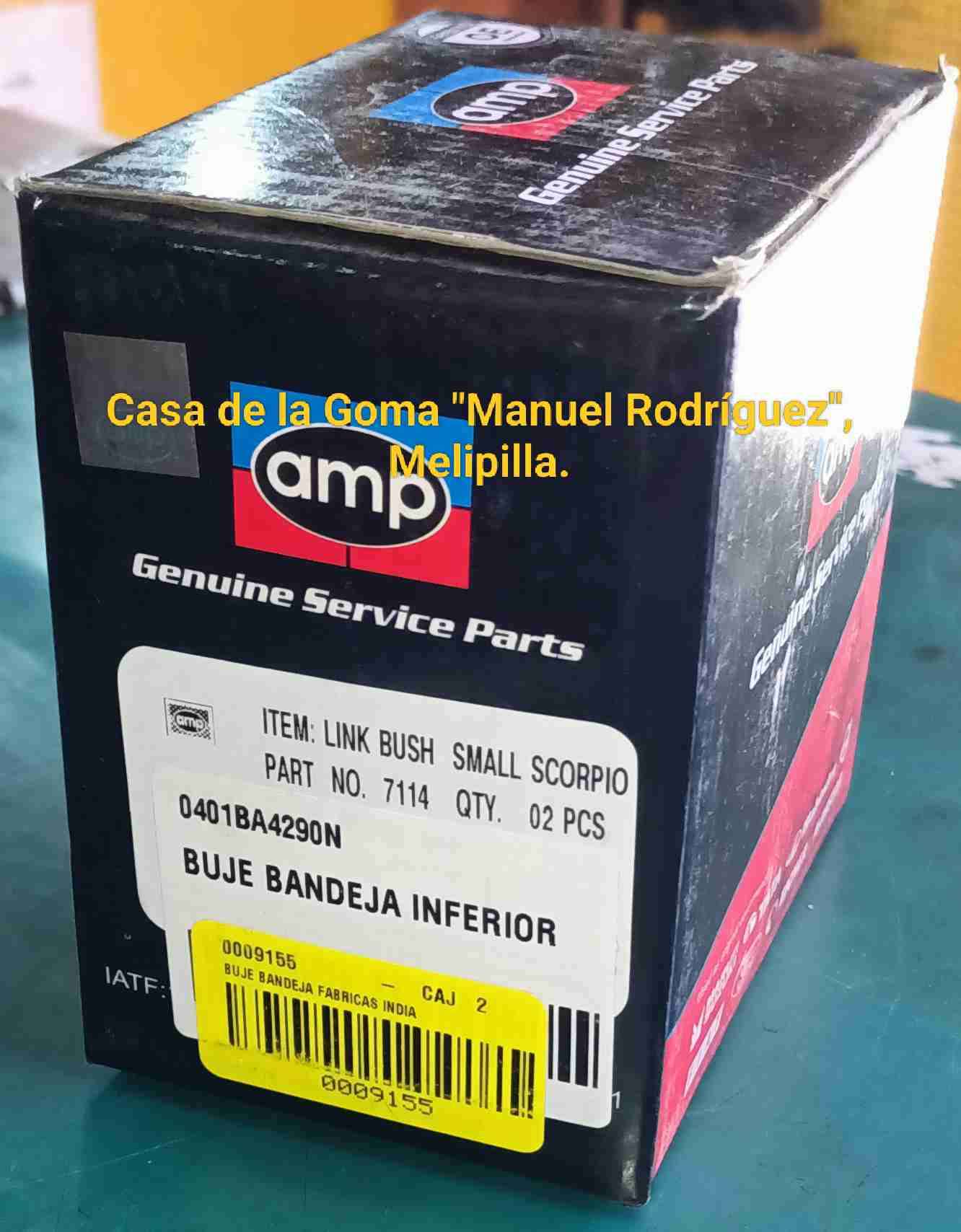 Buje Bandeja Inferior Mahindra. - miniatura 4