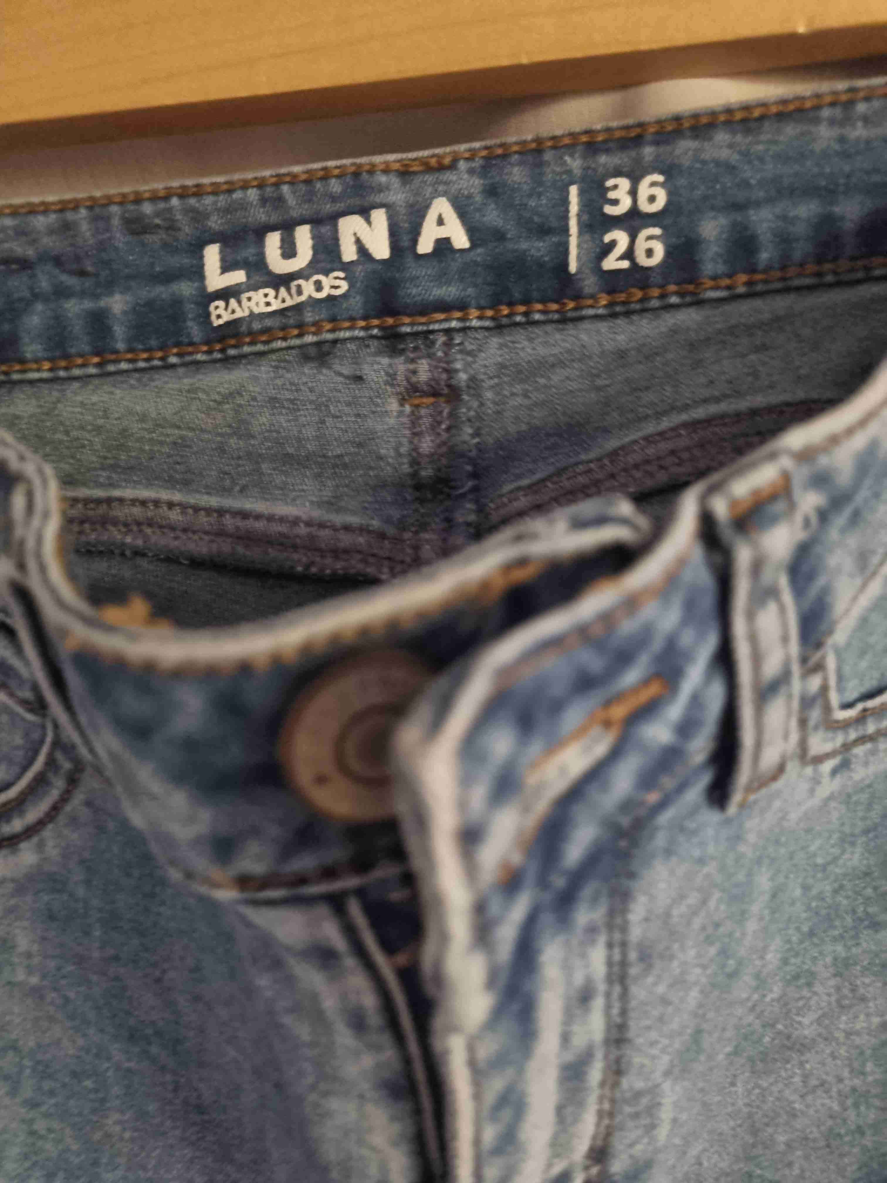 Jeans azul BARBADOS talla 36 - miniatura 2