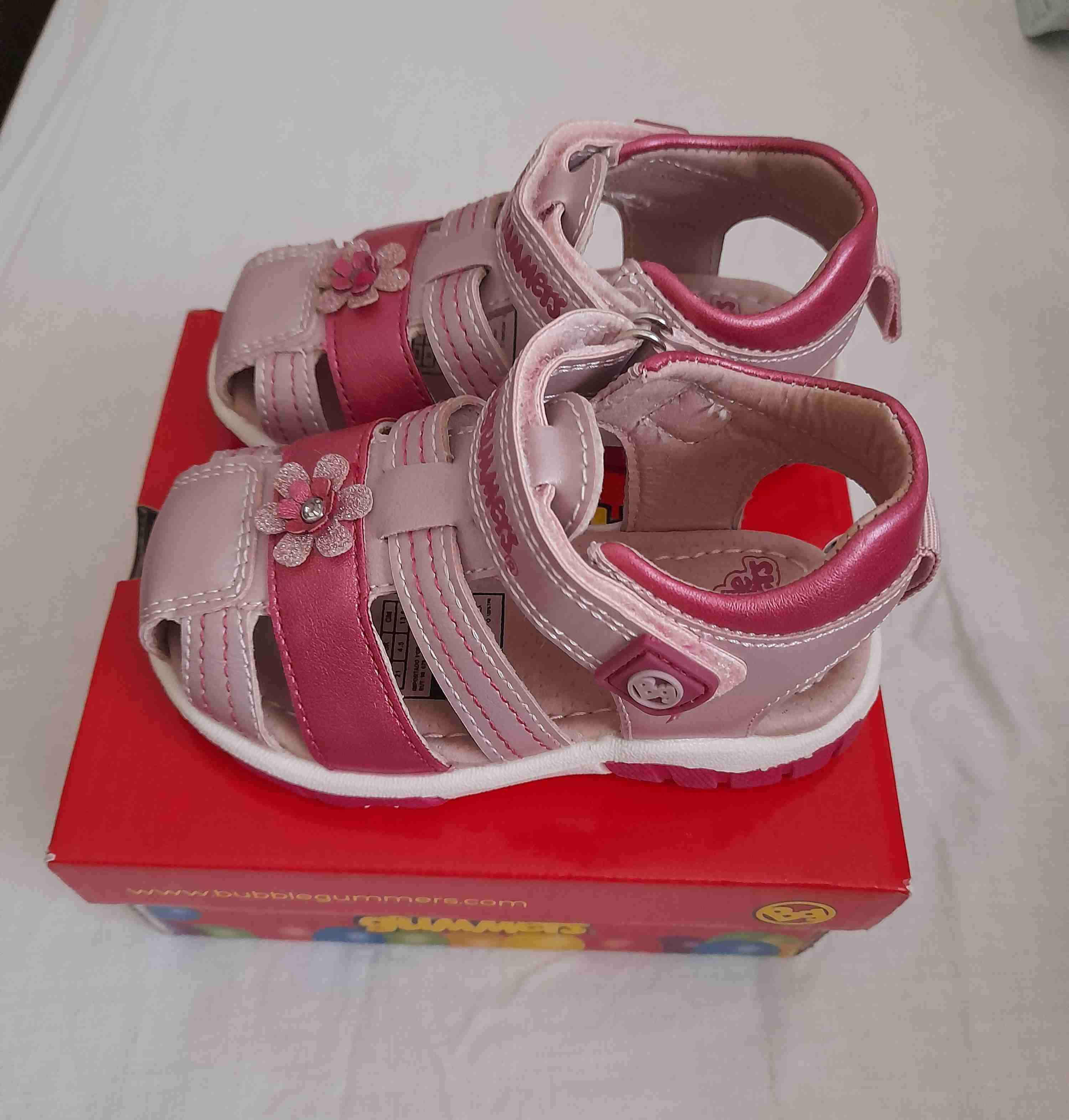 Sandalias rosadas Bubblegummers N°21 - miniatura 2