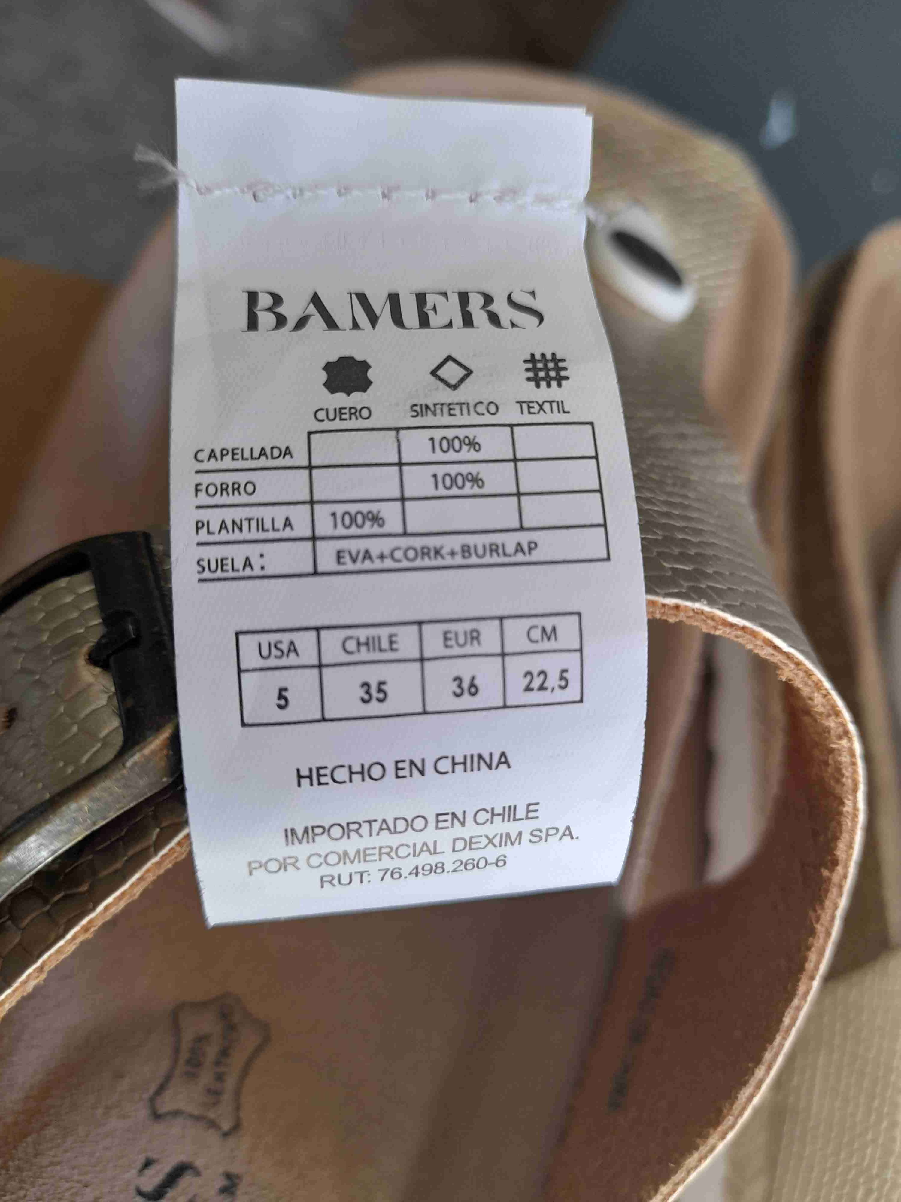 Sandalias Bamers N° 35 - miniatura 5