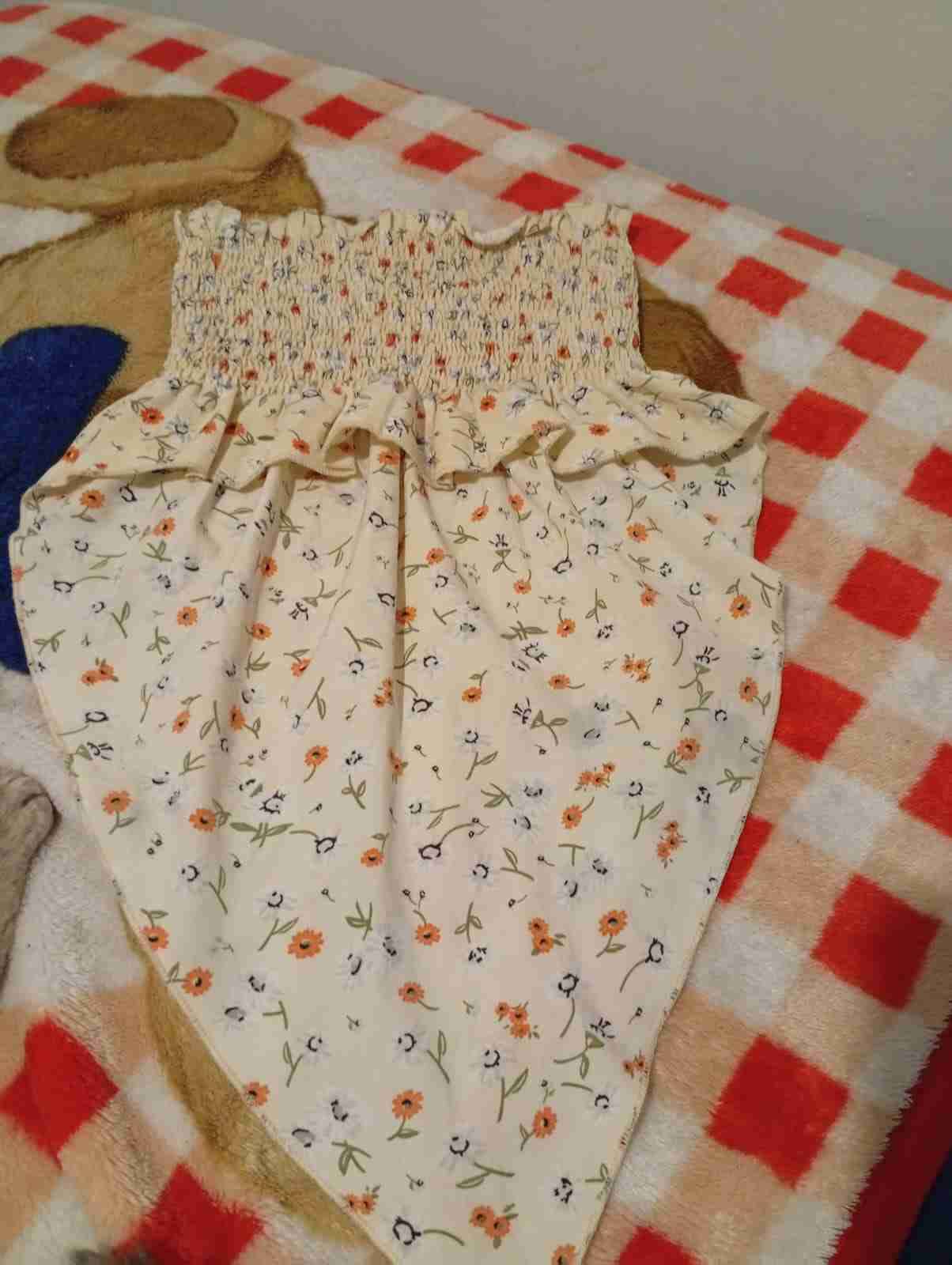 Top floral beige - miniatura 2