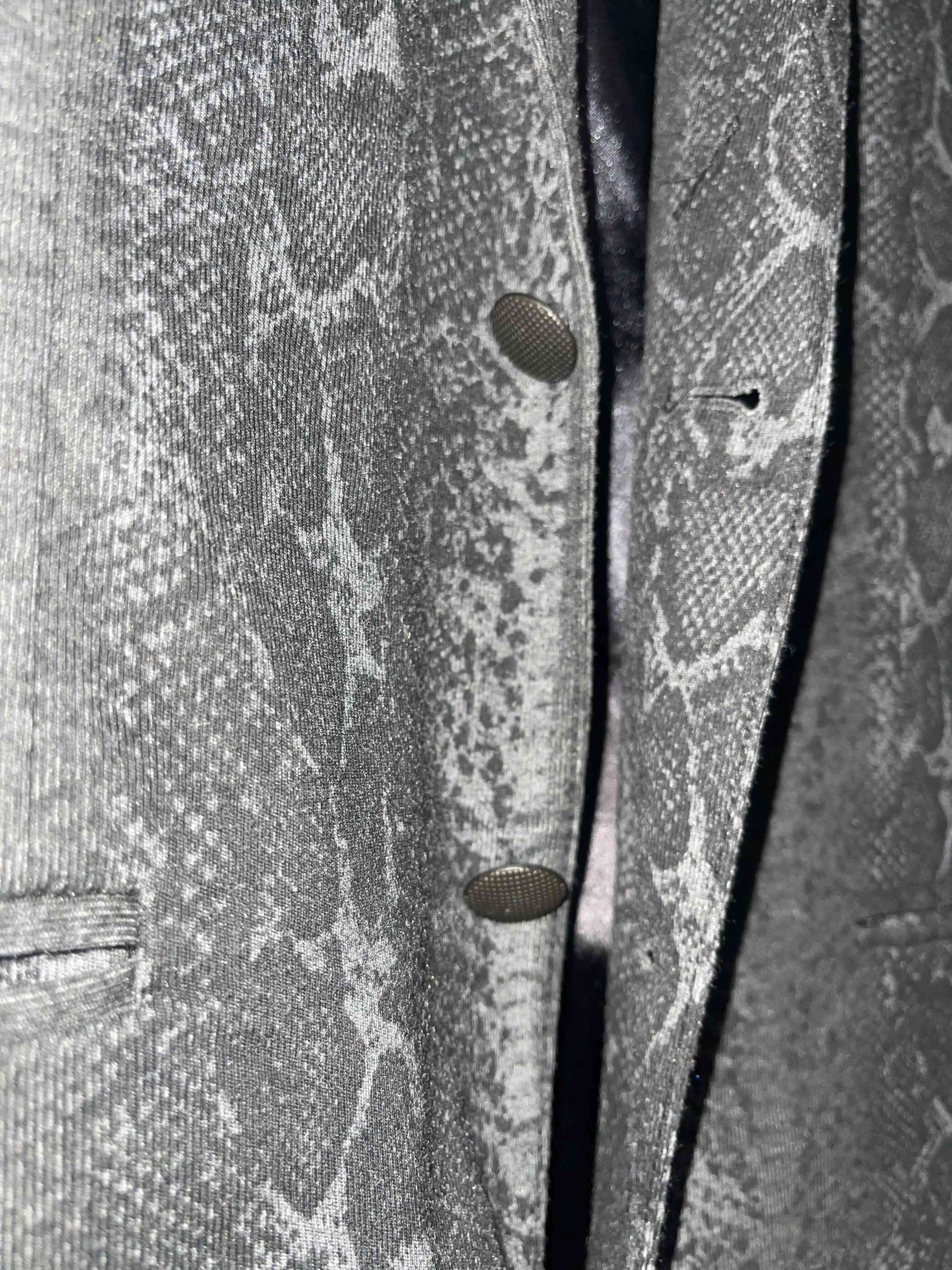 Blazer ZARA estampado gris - 2