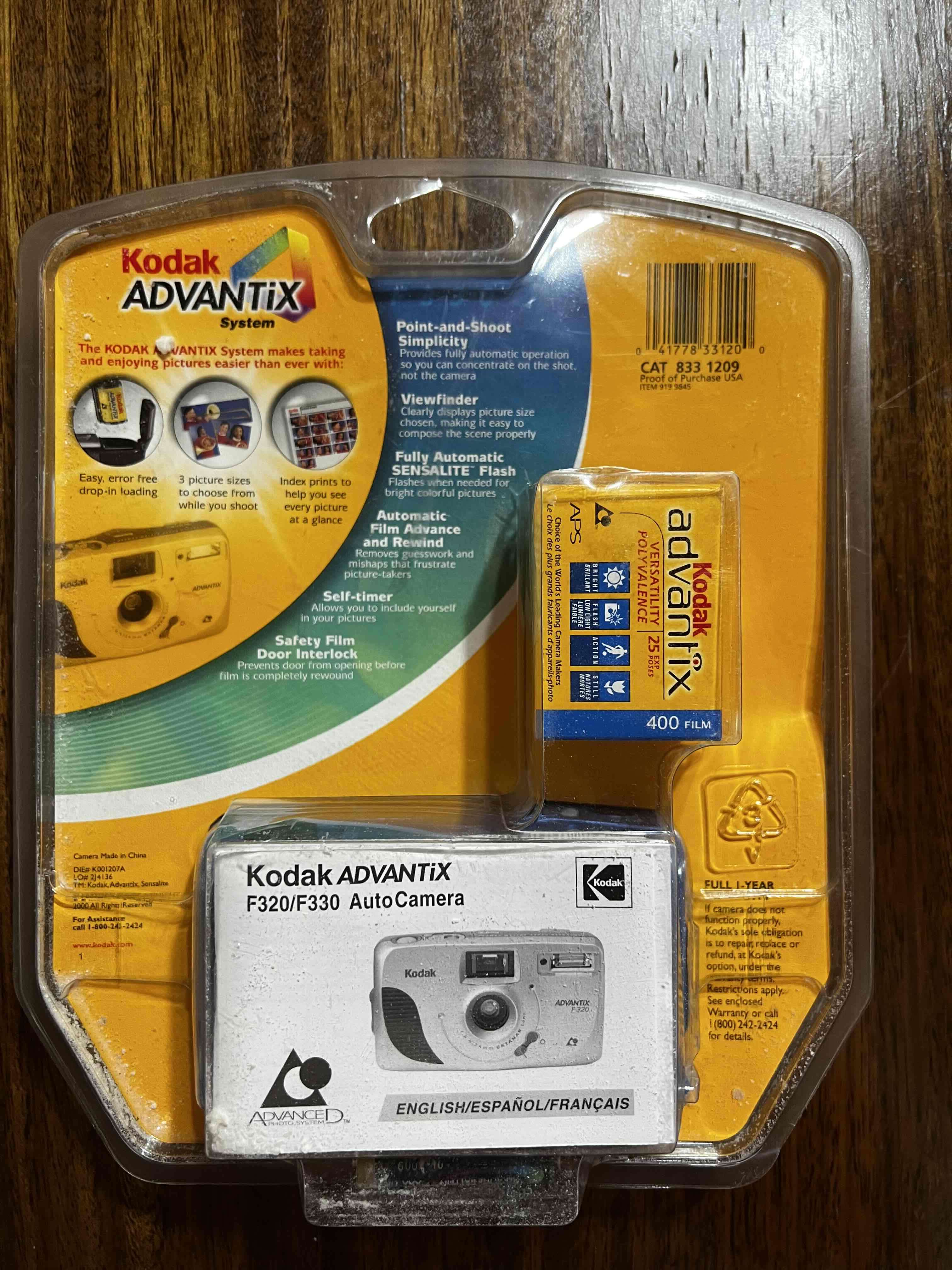 Cámara Kodak Advantix F330 nueva - miniatura 2