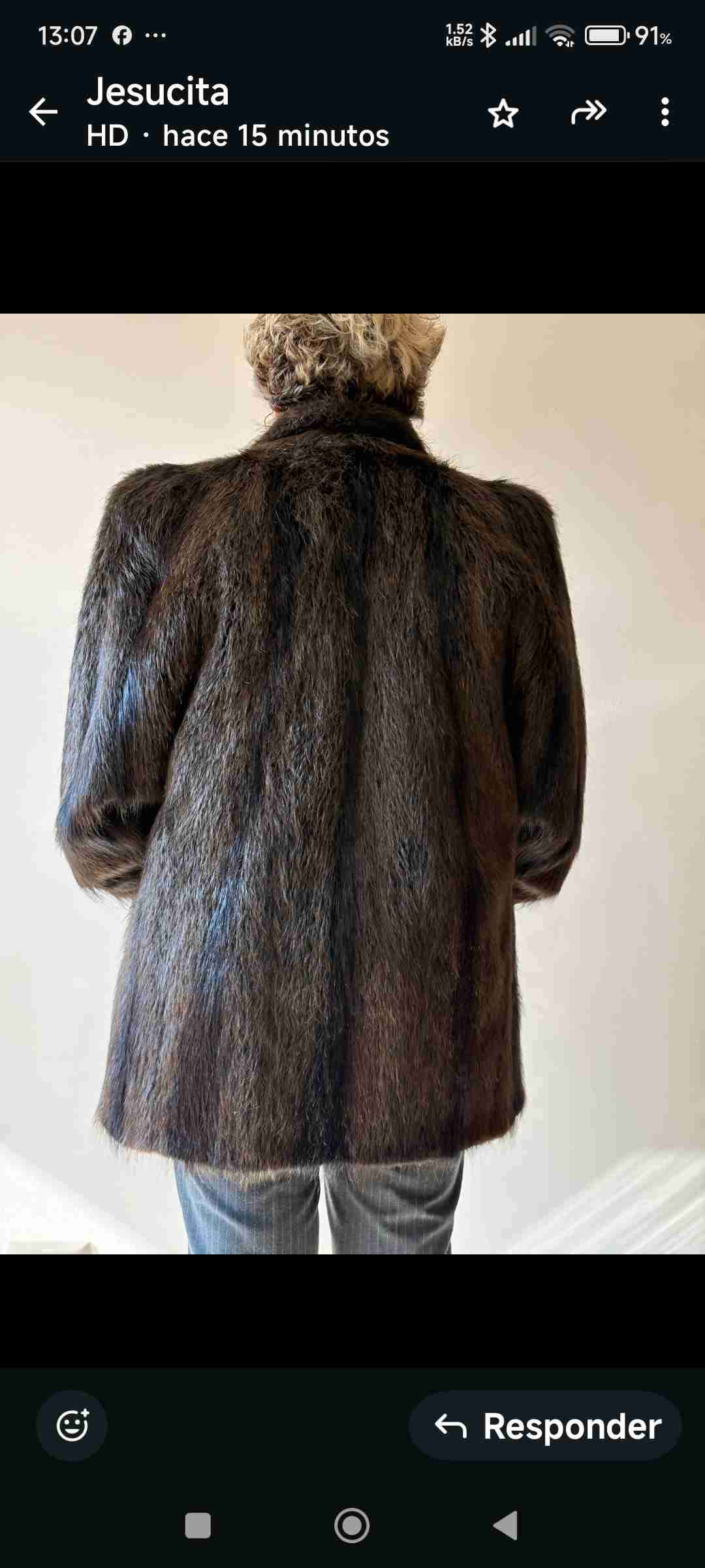 Abrigo de piel. - miniatura 3