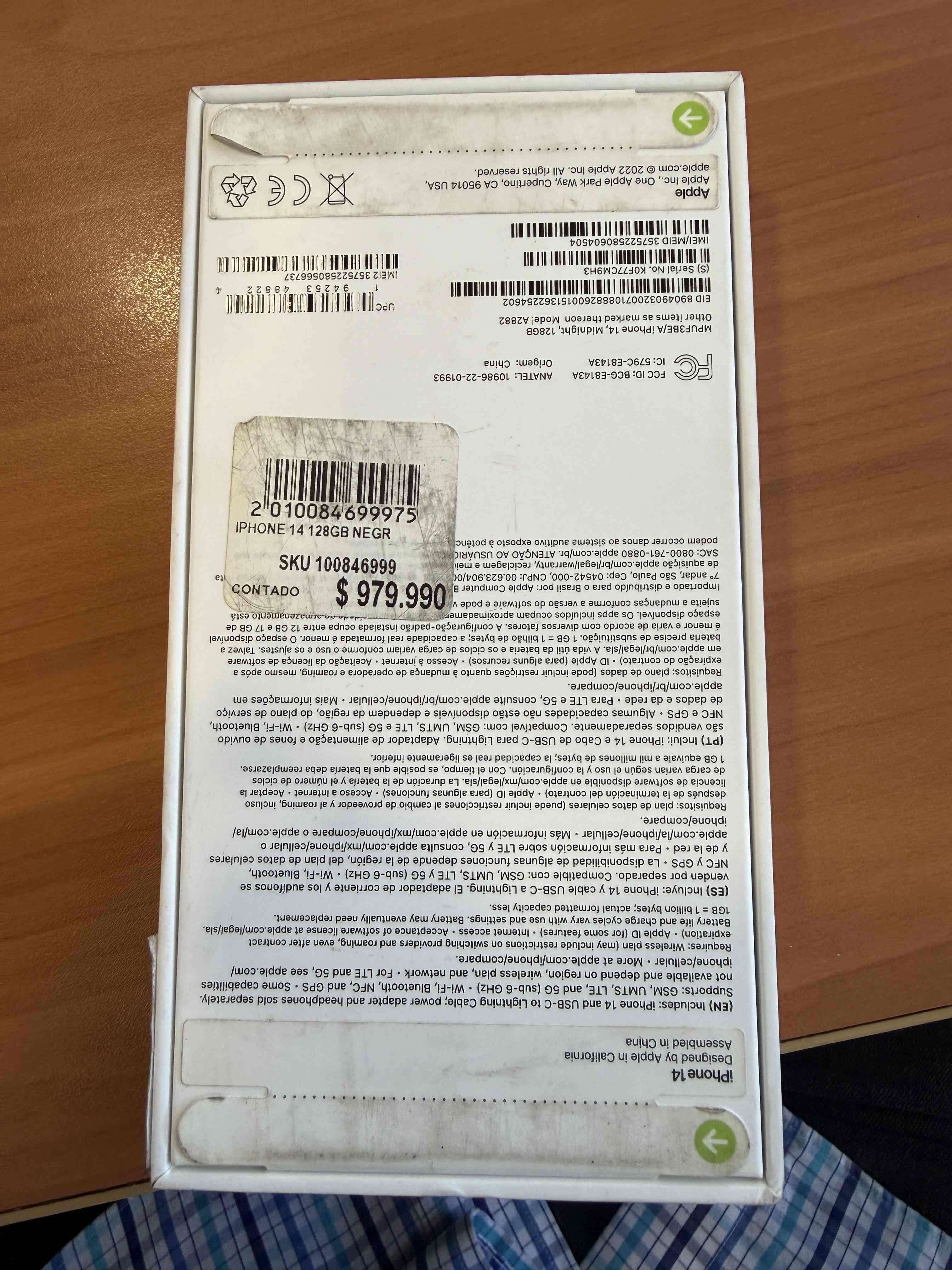 iPhone 14 128GB, en caja sin abrir - miniatura 3