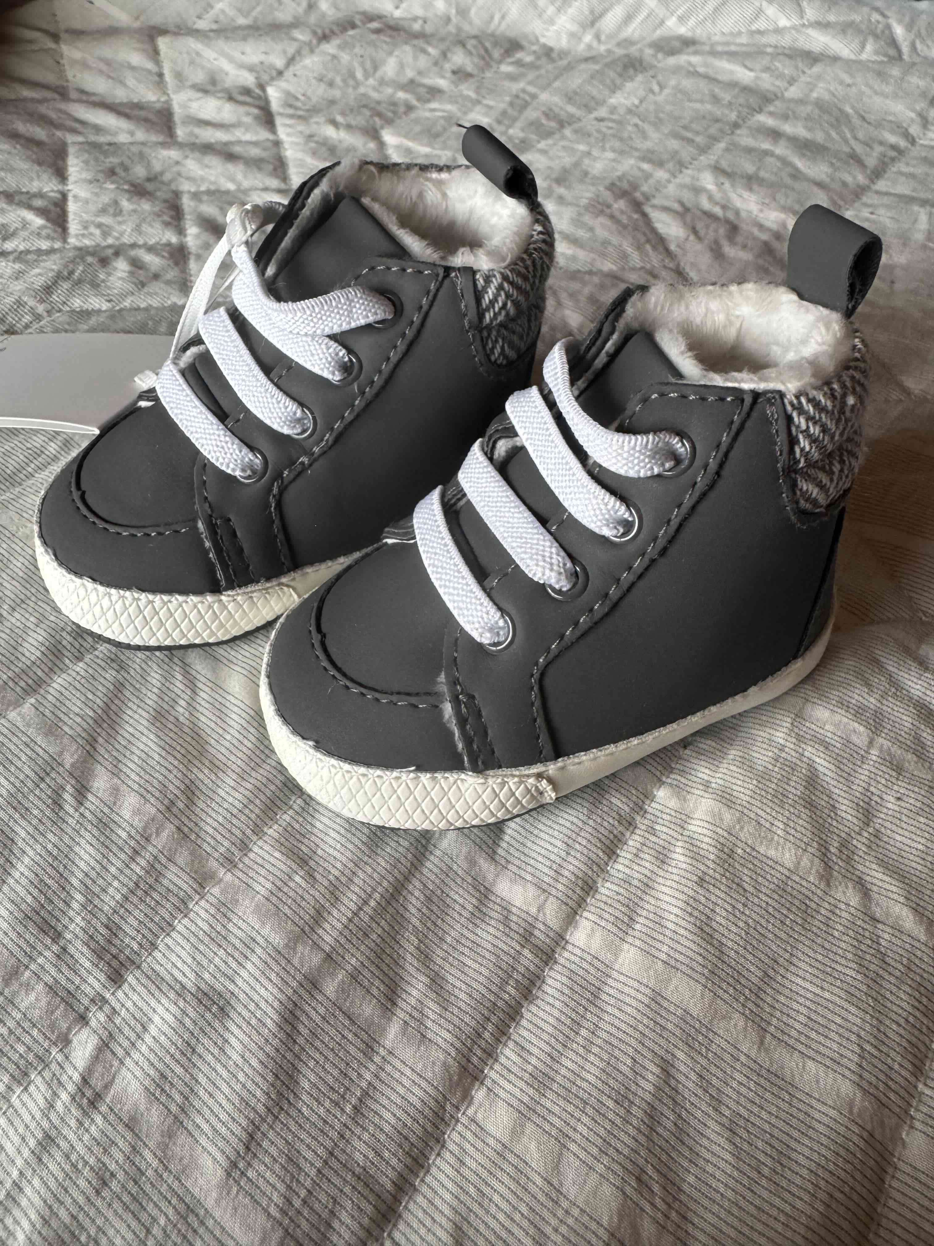 Zapatos de bebé gris marca Opaline - miniatura 2