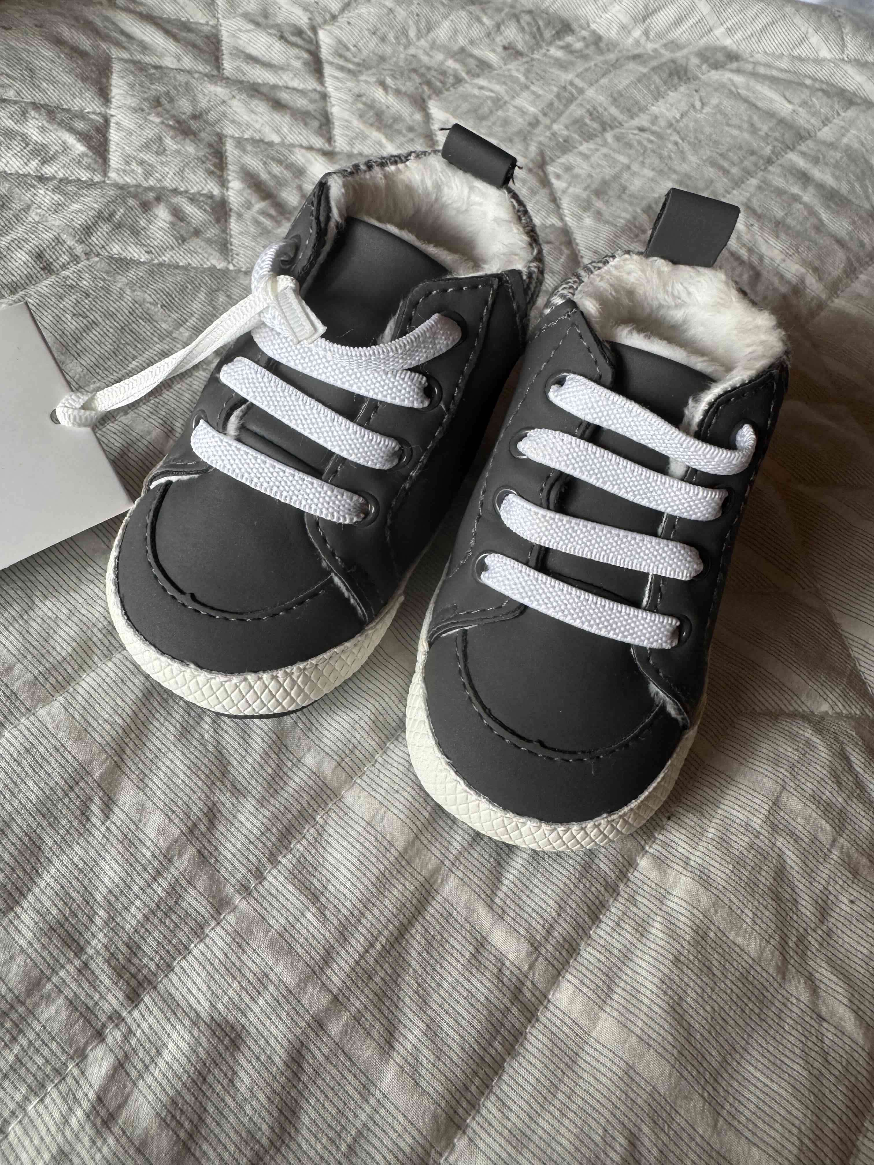 Zapatos de bebé gris marca Opaline - miniatura 3