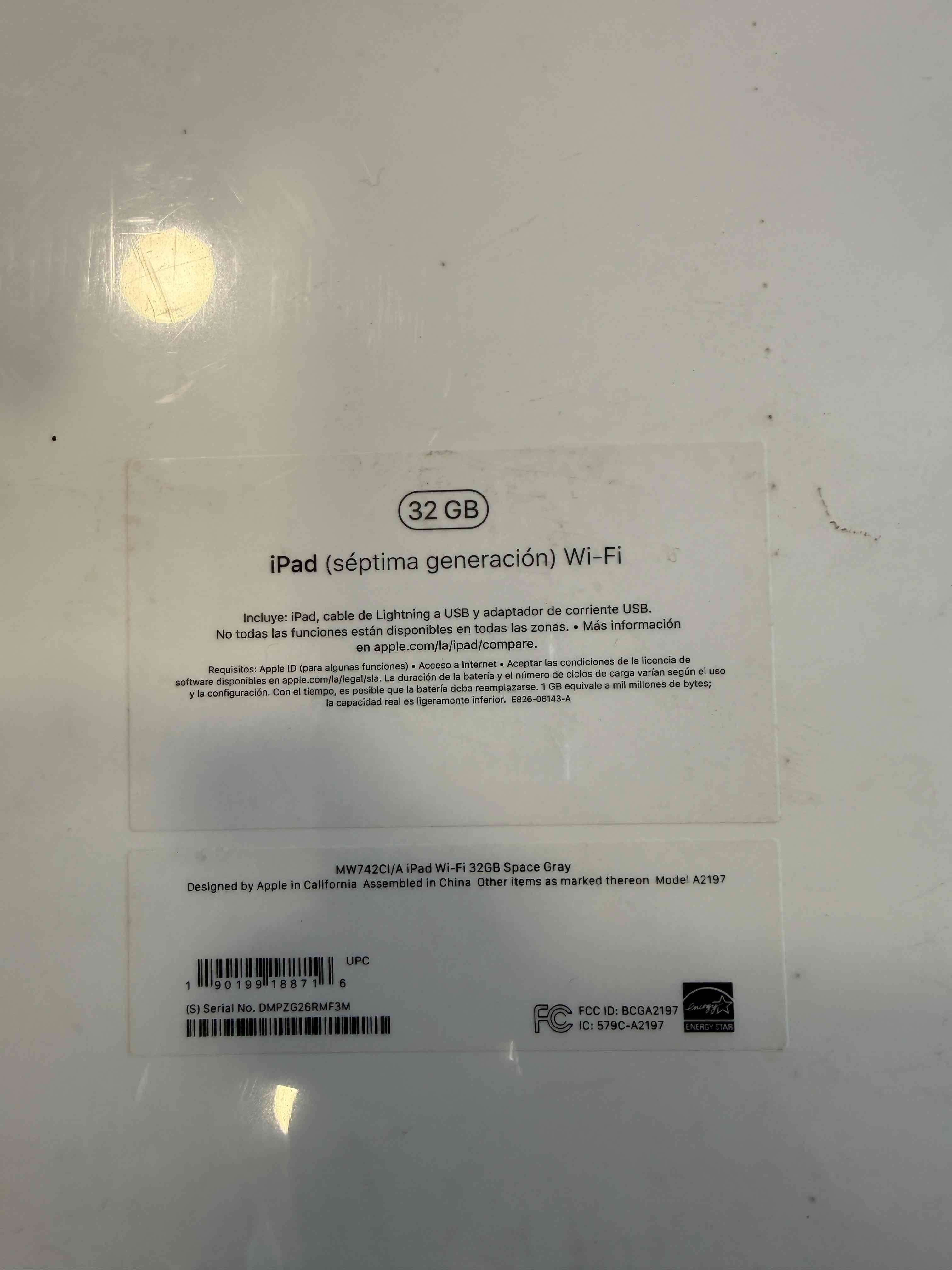 iPad séptima generación 32GB,nueva en caja sellada - miniatura 3