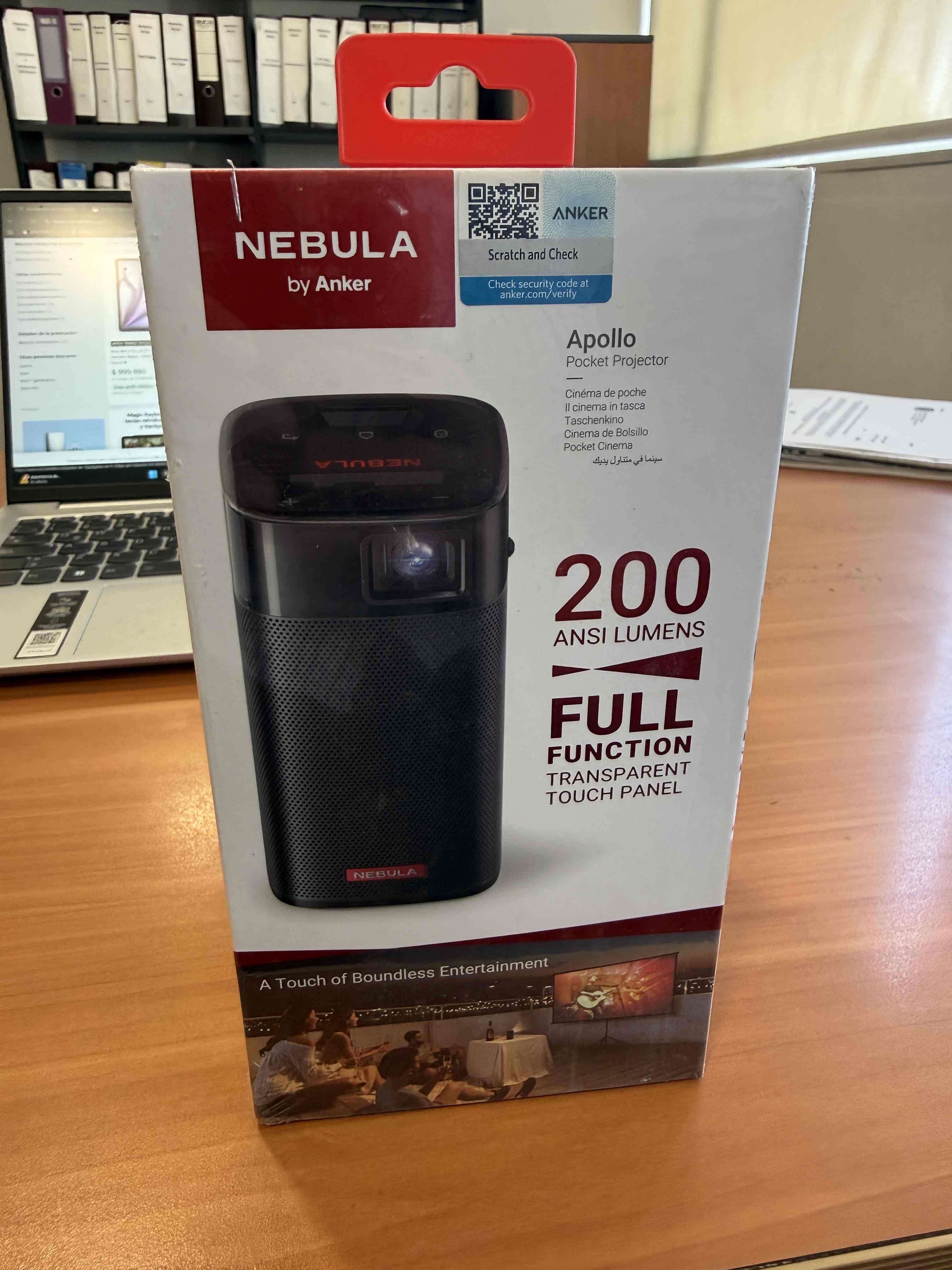 Proyector Nebula Anker Apollo, nuevo sellado