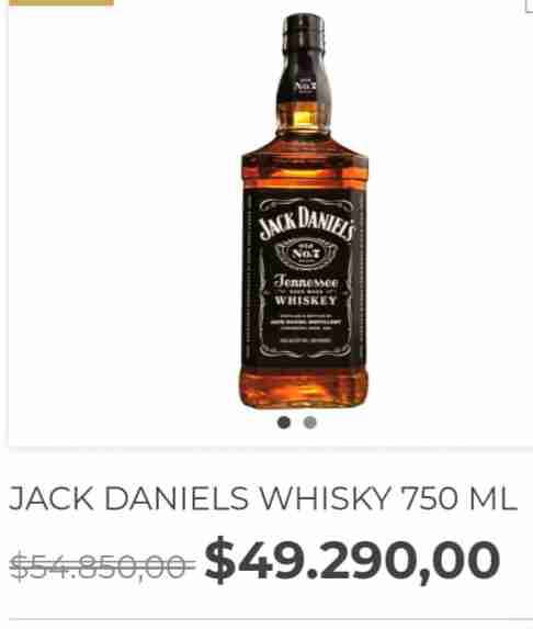 Whiskey Jack Daniel's 750ml - miniatura 4