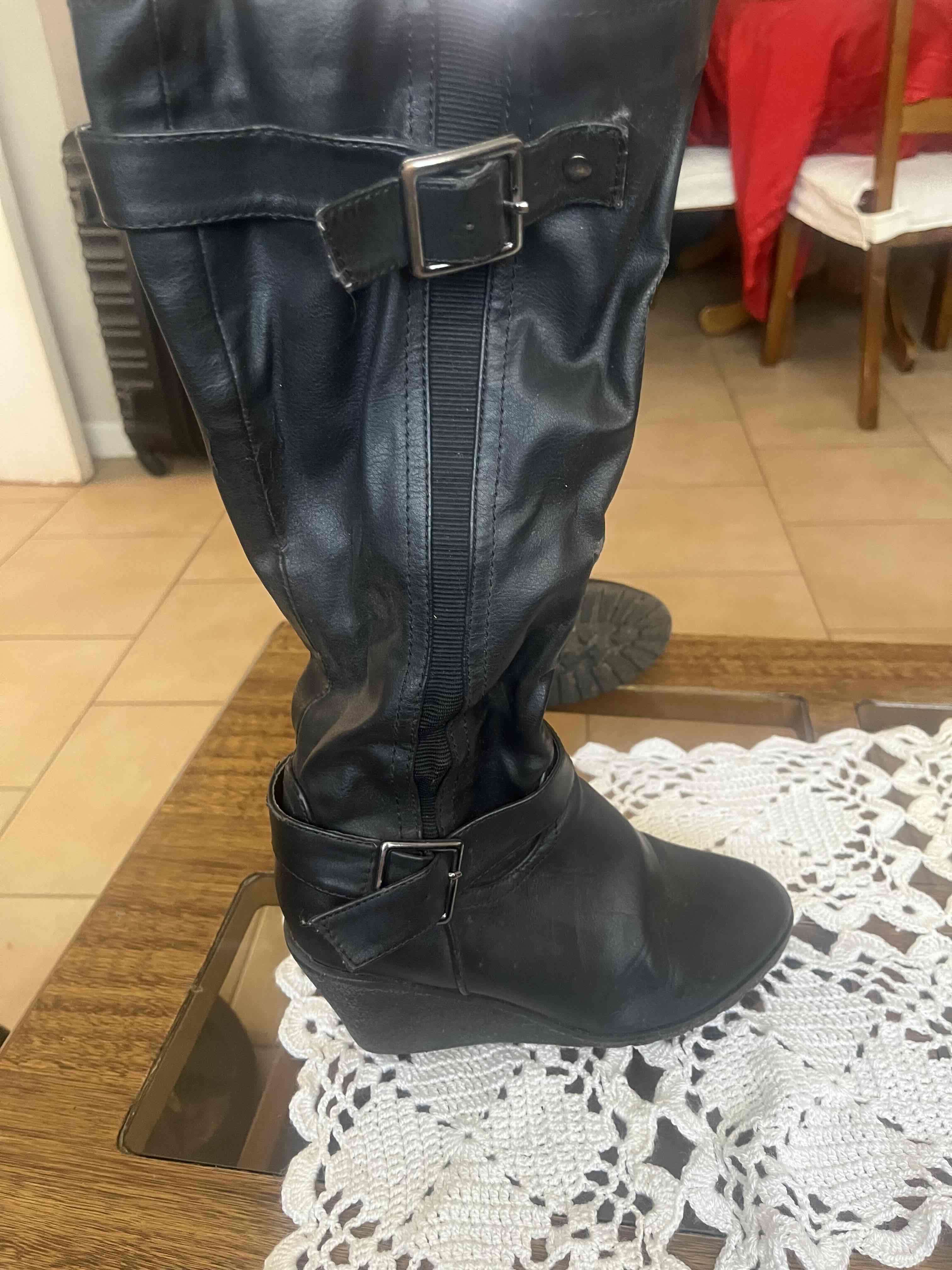 Botines negros de gamuza - miniatura 3