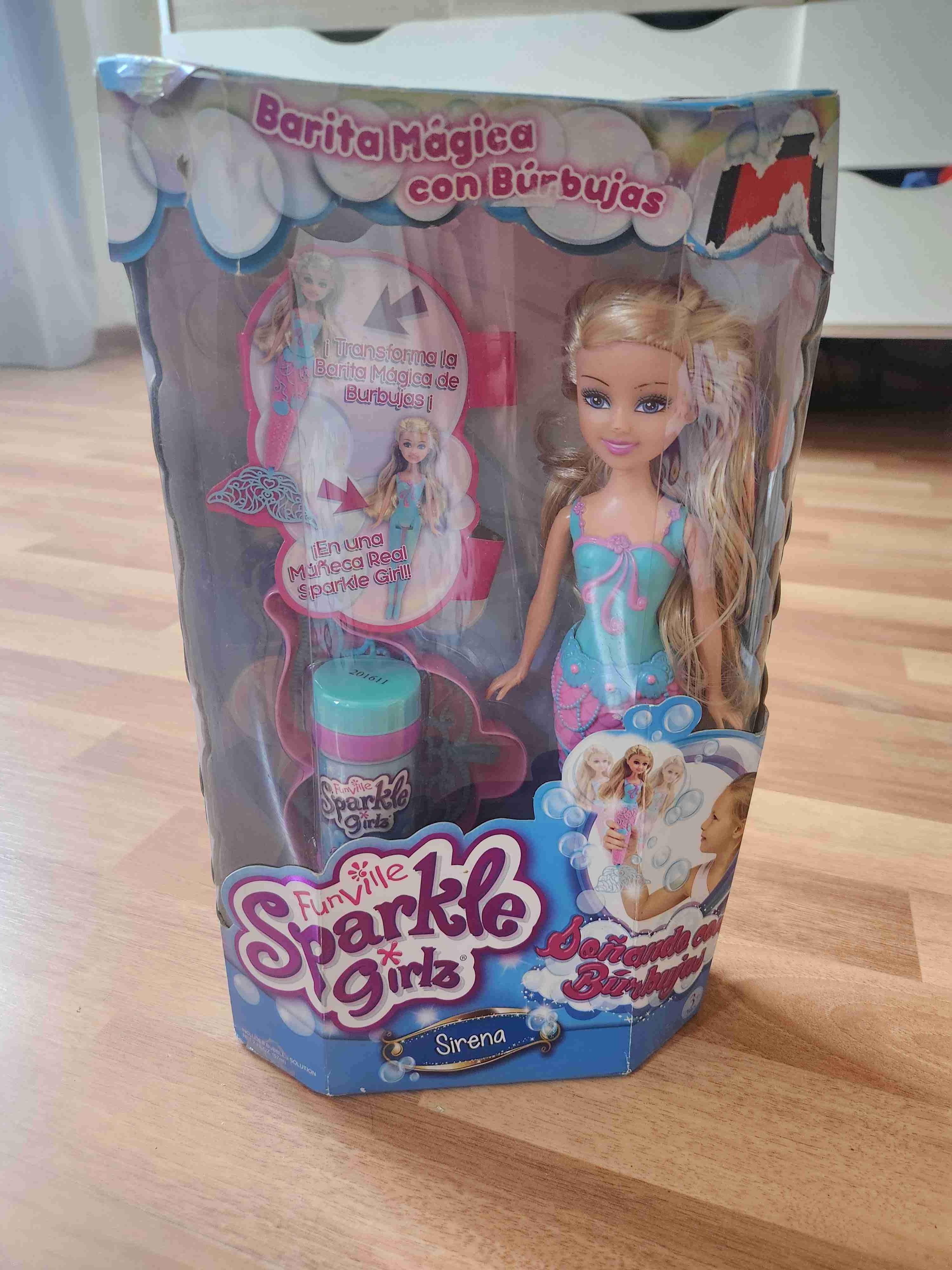 Muñeca Sirena Sparkle Girlz