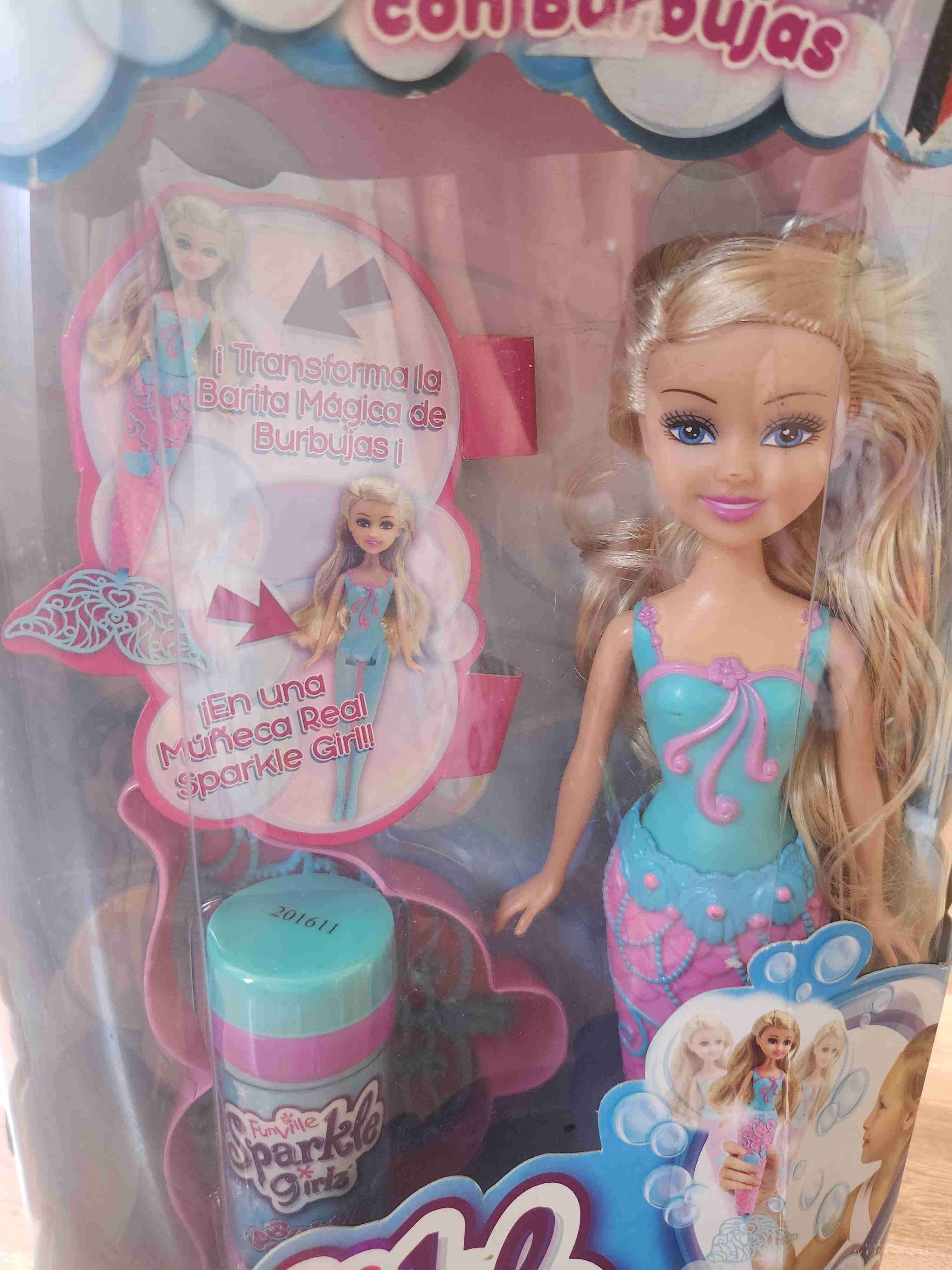 Muñeca Sirena Sparkle Girlz - miniatura 2