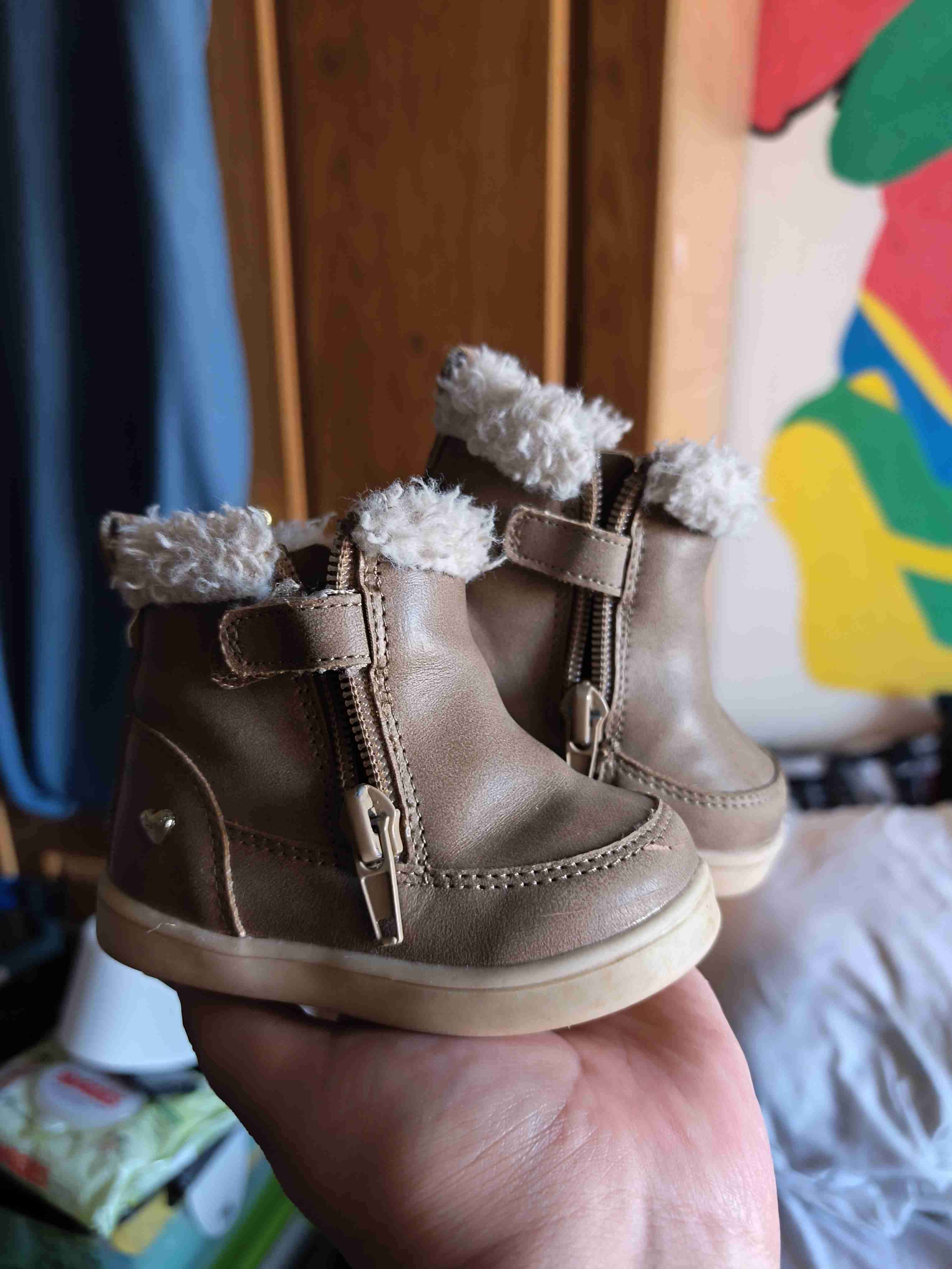 Botines infantiles marrones - miniatura 2