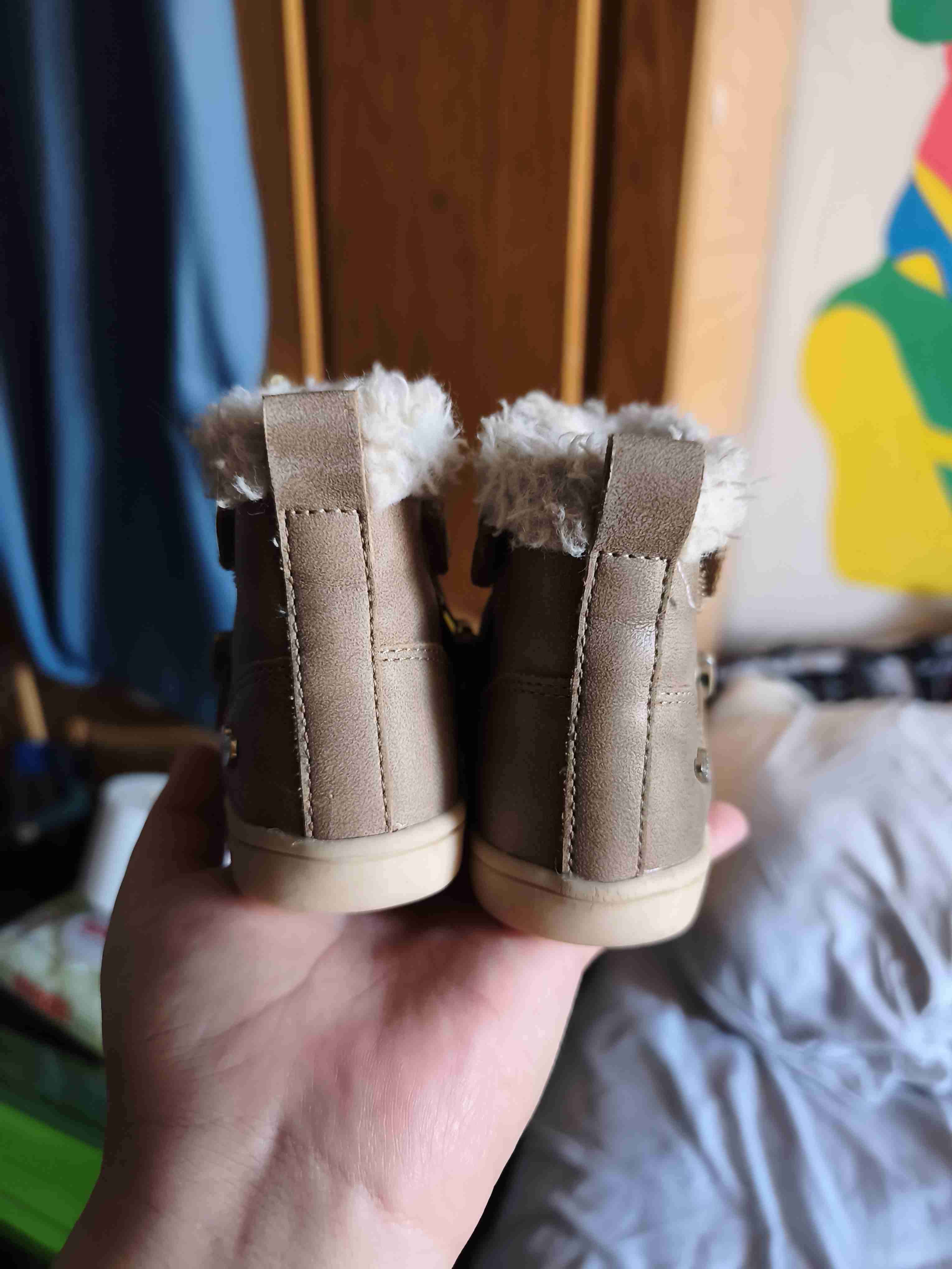 Botines infantiles marrones - miniatura 3