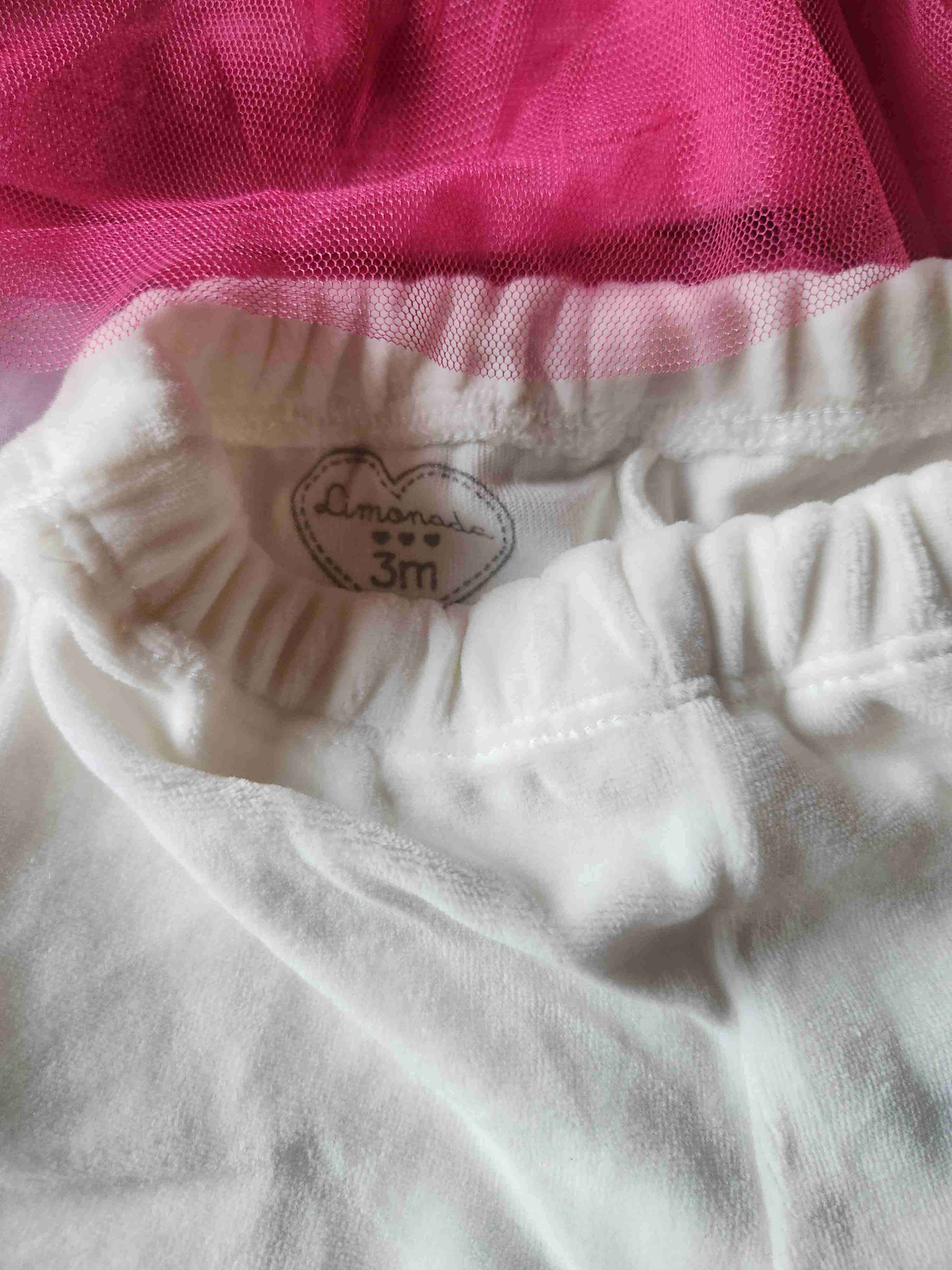 Conjunto de bebé con tutu rosa - miniatura 5