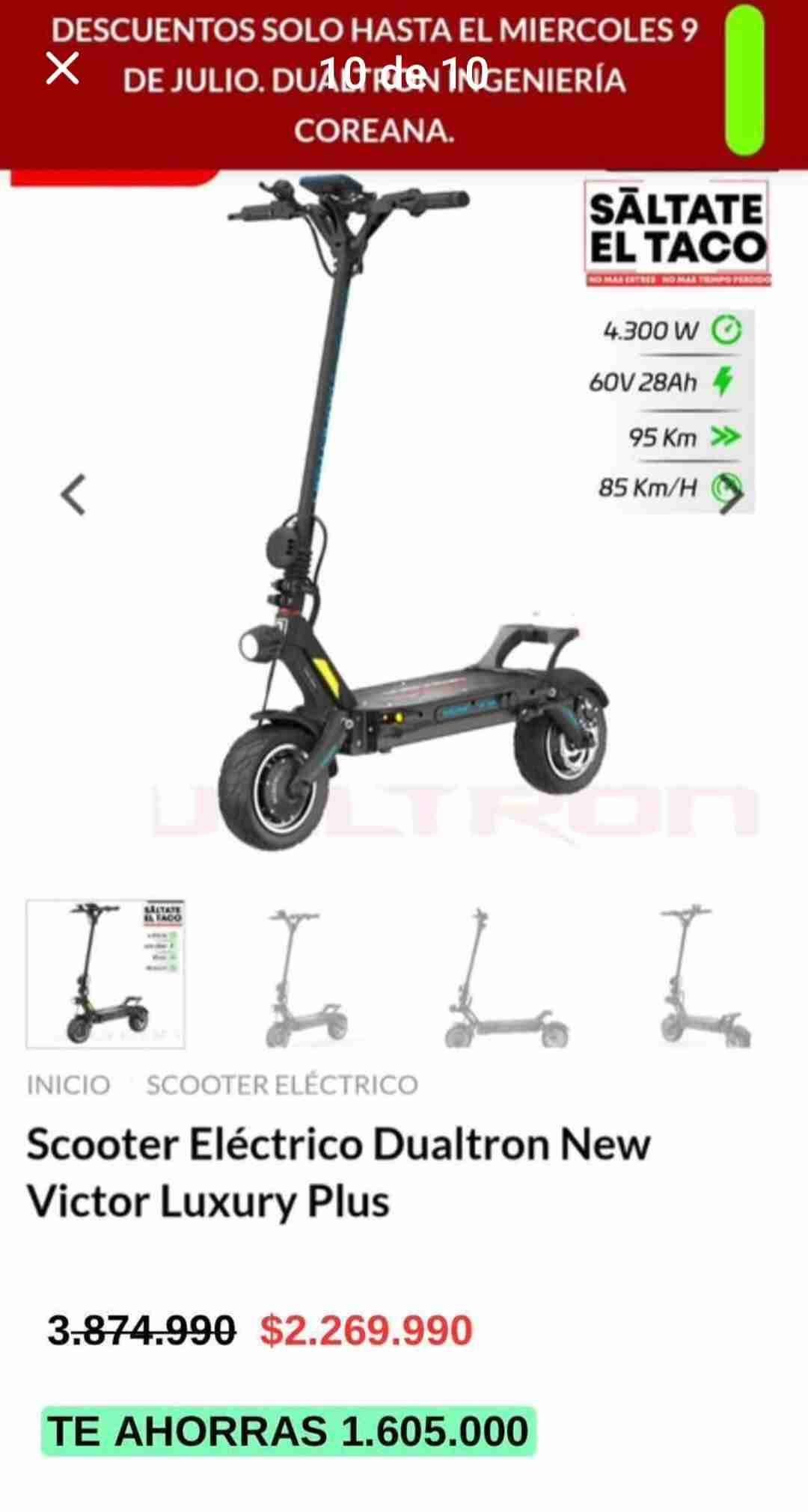 Scooter eléctrico Dualtron - miniatura 5