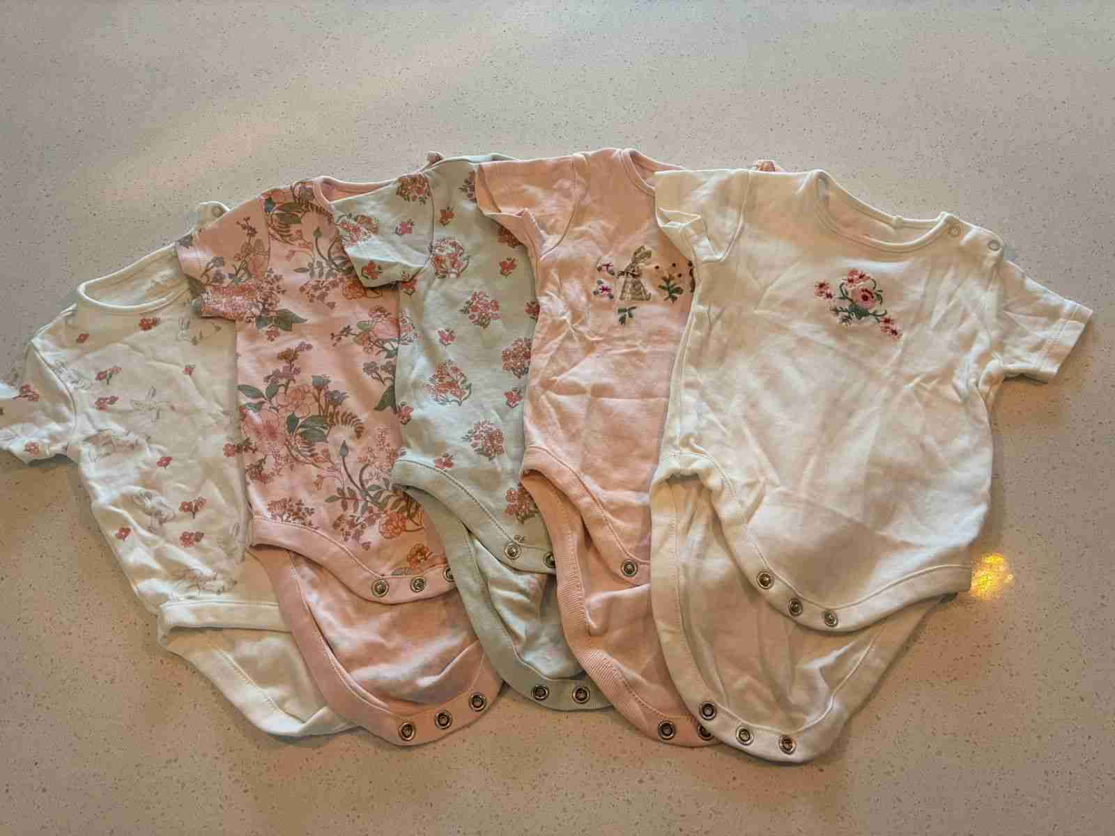 Pack de bodys para bebé (niña) 3-6 meses