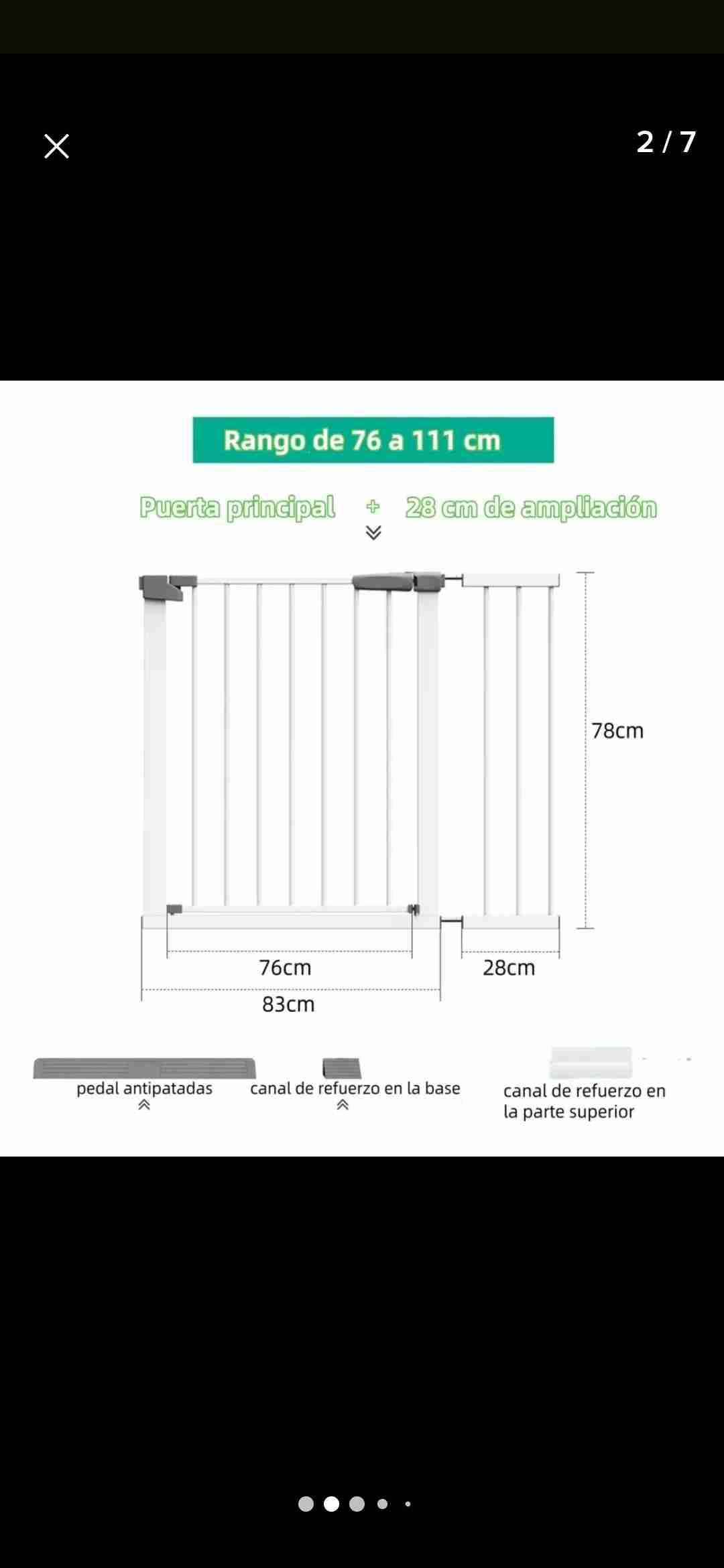 Reja de seguridad para niños - miniatura 6