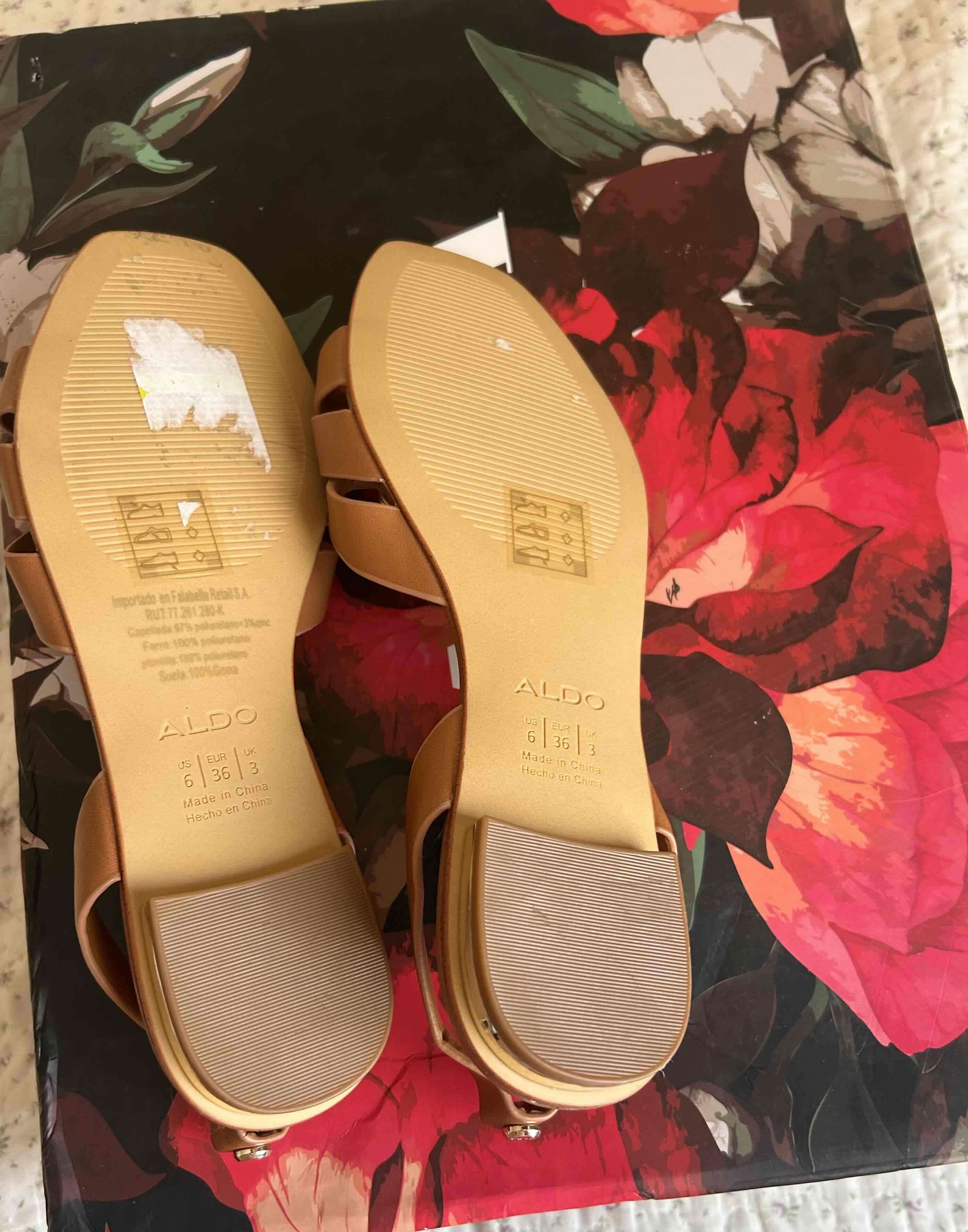 Sandalias marrones Aldo 36 - miniatura 2