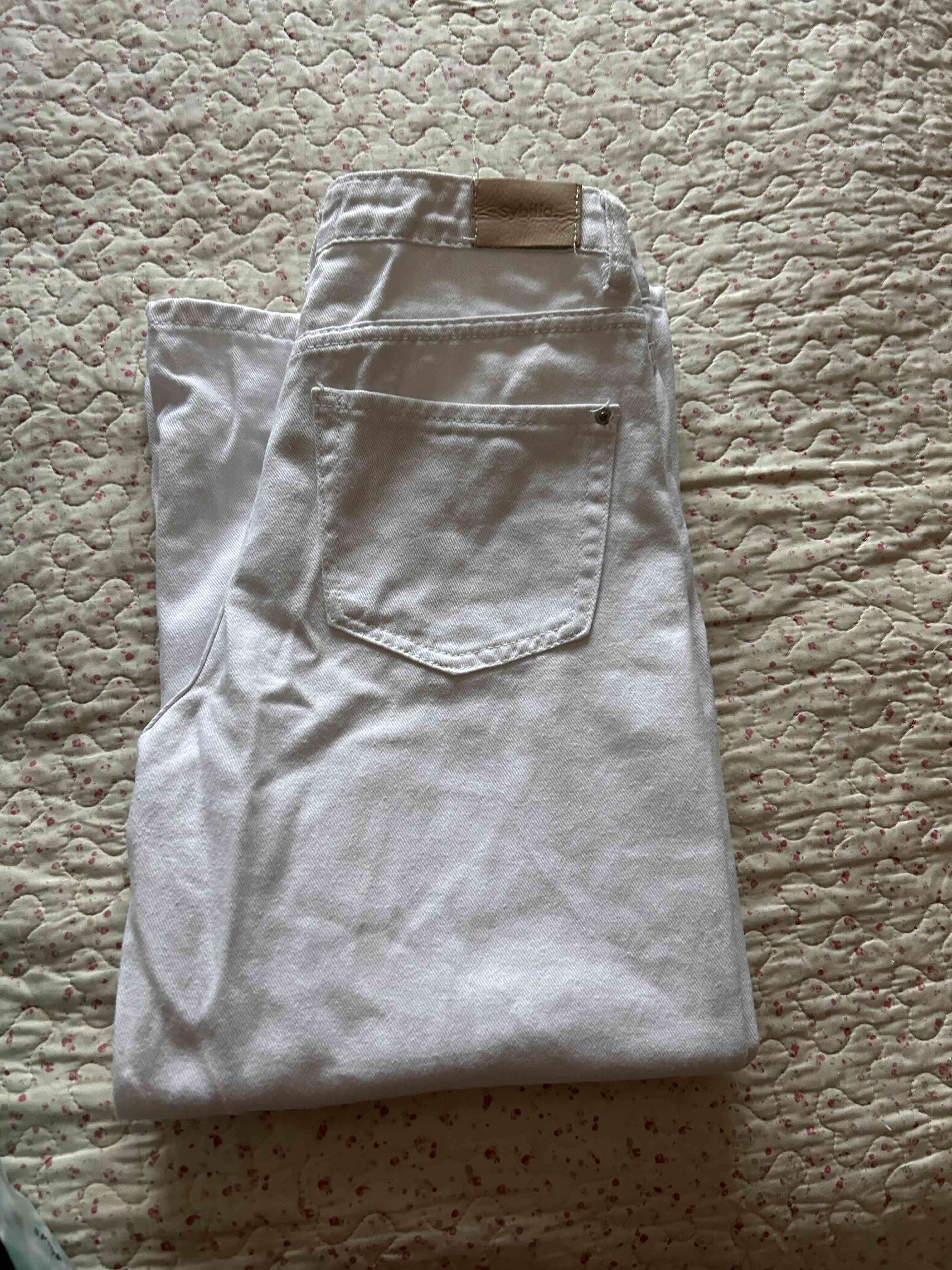 Jeans blancos mujer Sybilla