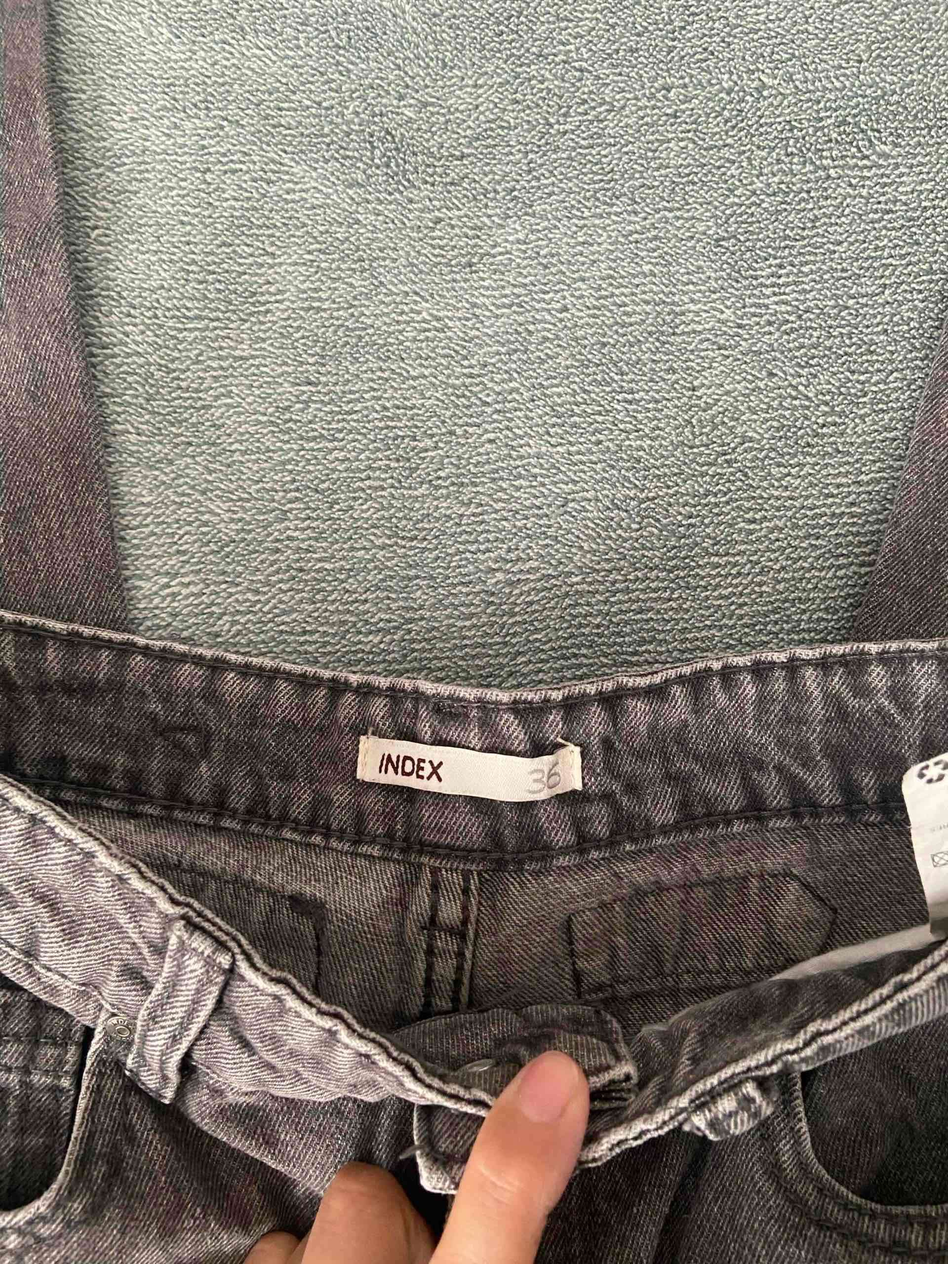 Jeans cargo gris oscuro - miniatura 3