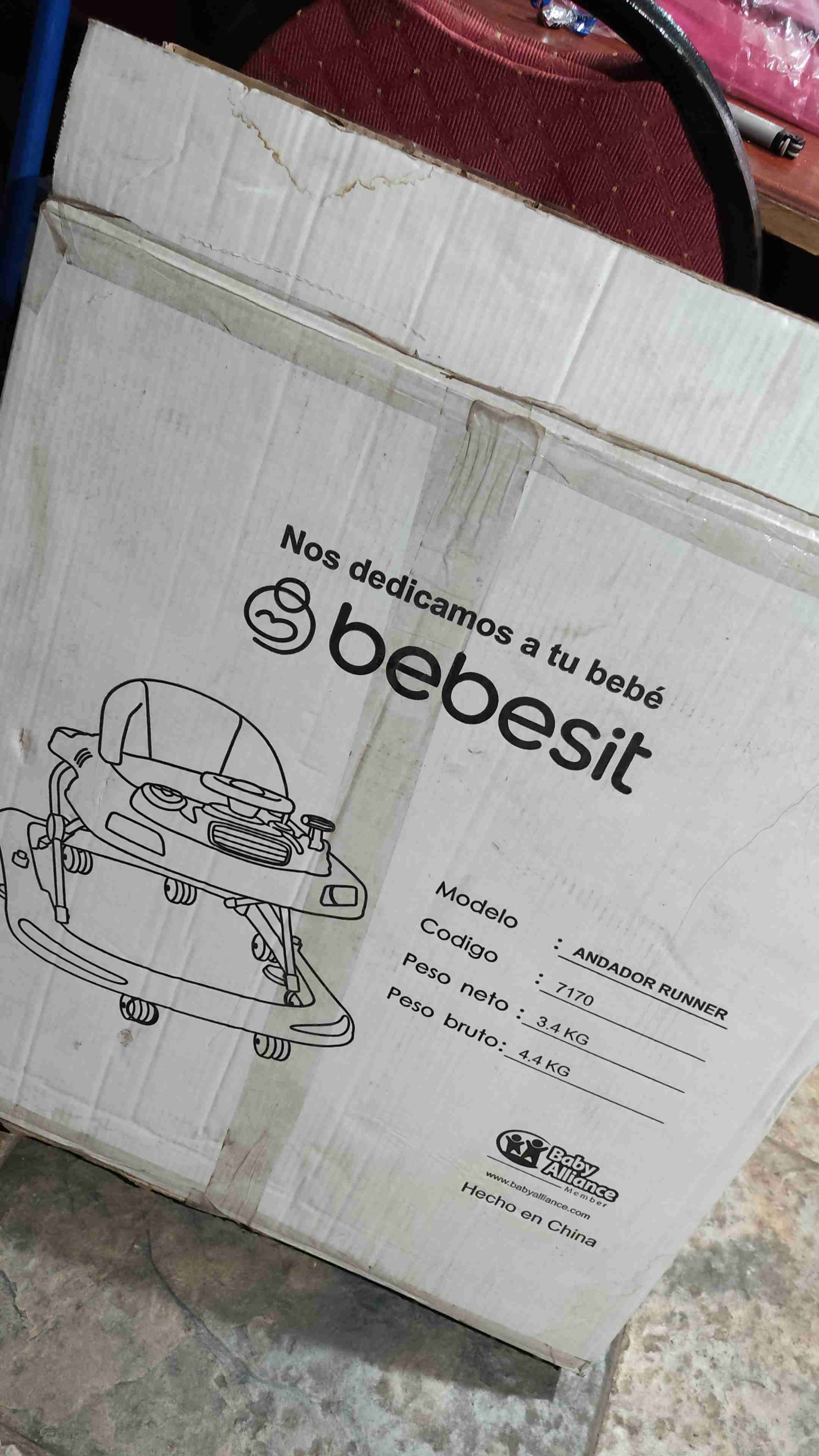 Andador Bebesit Musical Rosa - miniatura 3