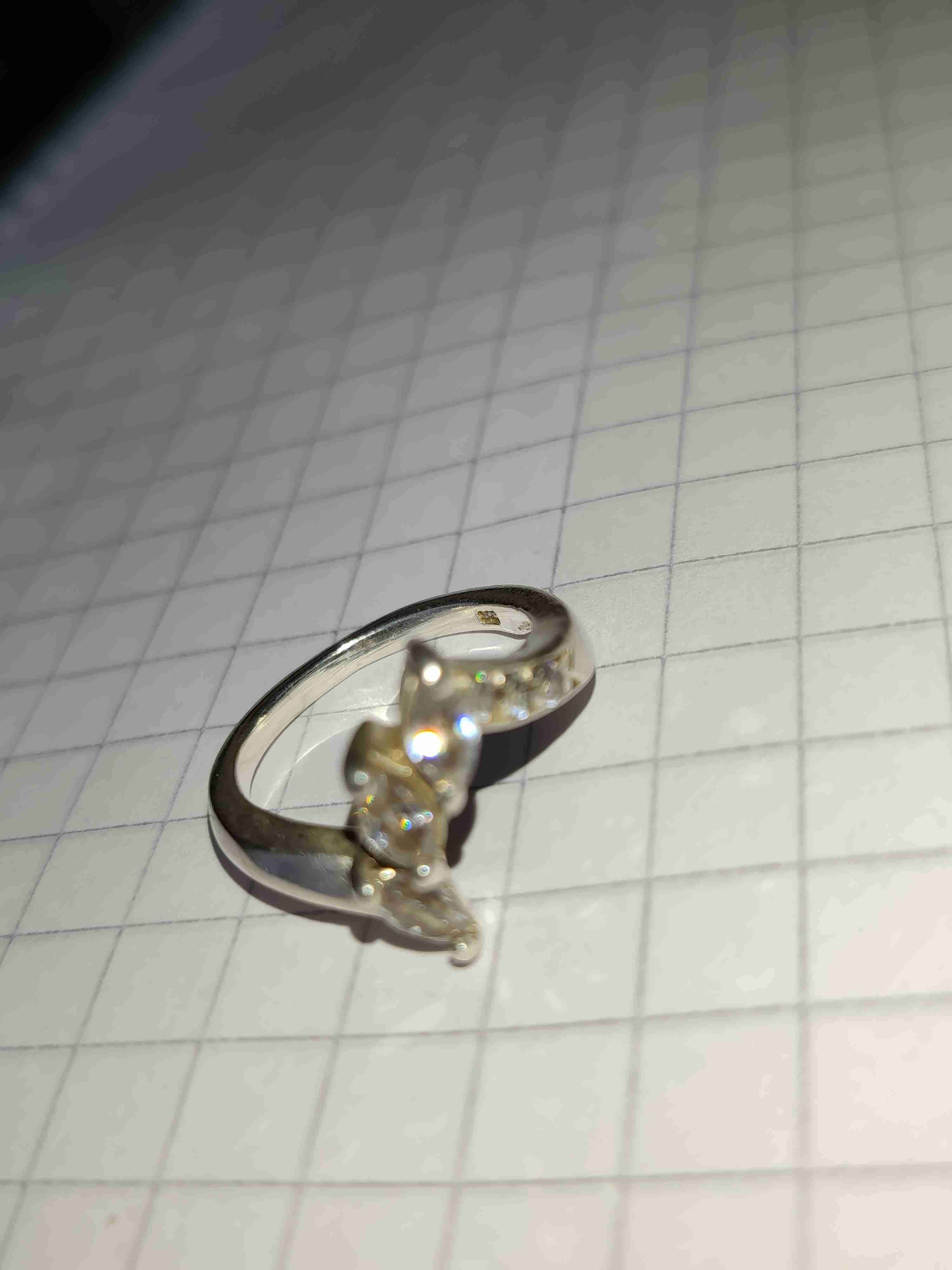 Anillo de plata con piedras - miniatura 6