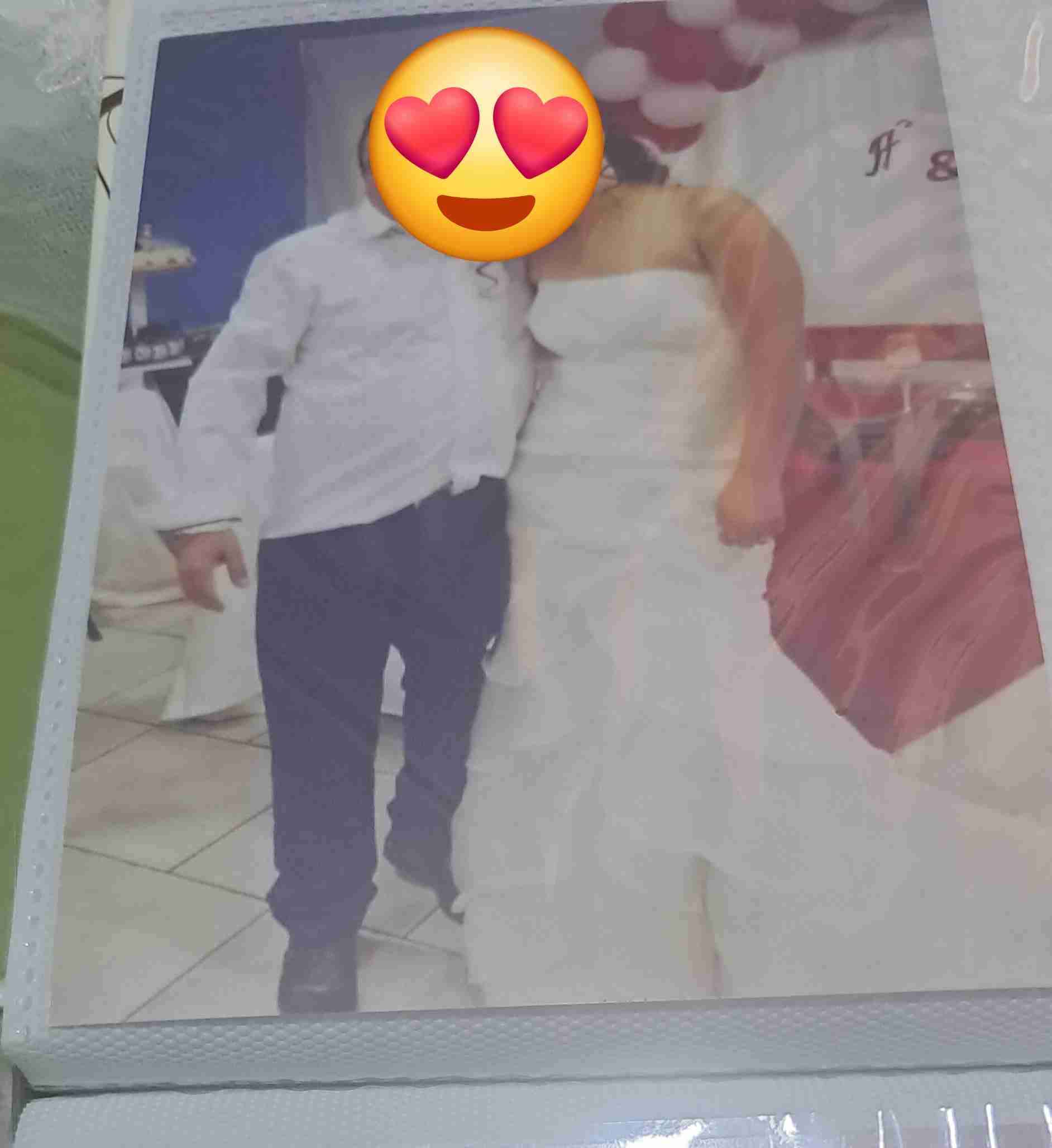 Vestido de novia blanco elegante - miniatura 4