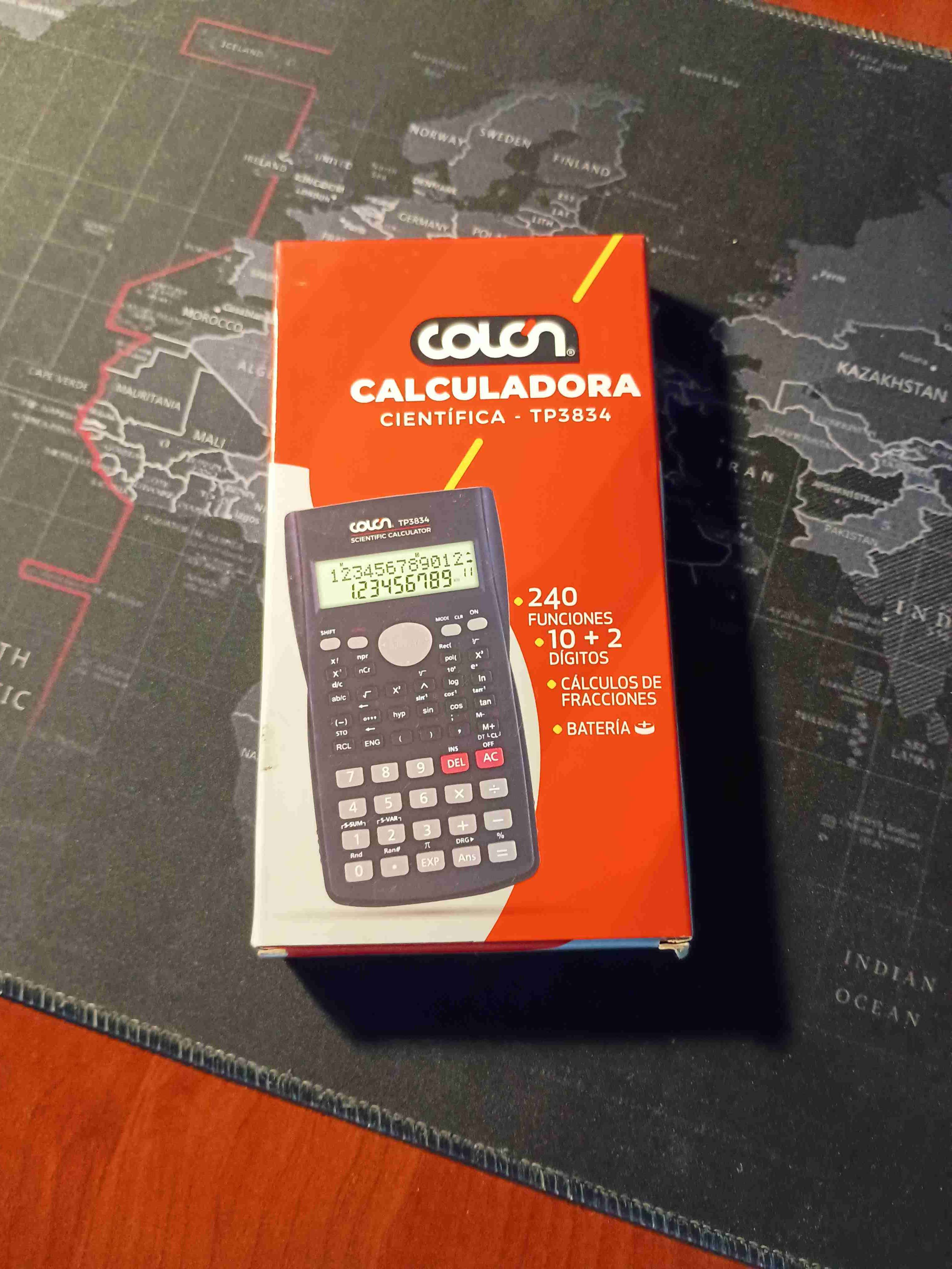 Calculadora científica Colón TP3834