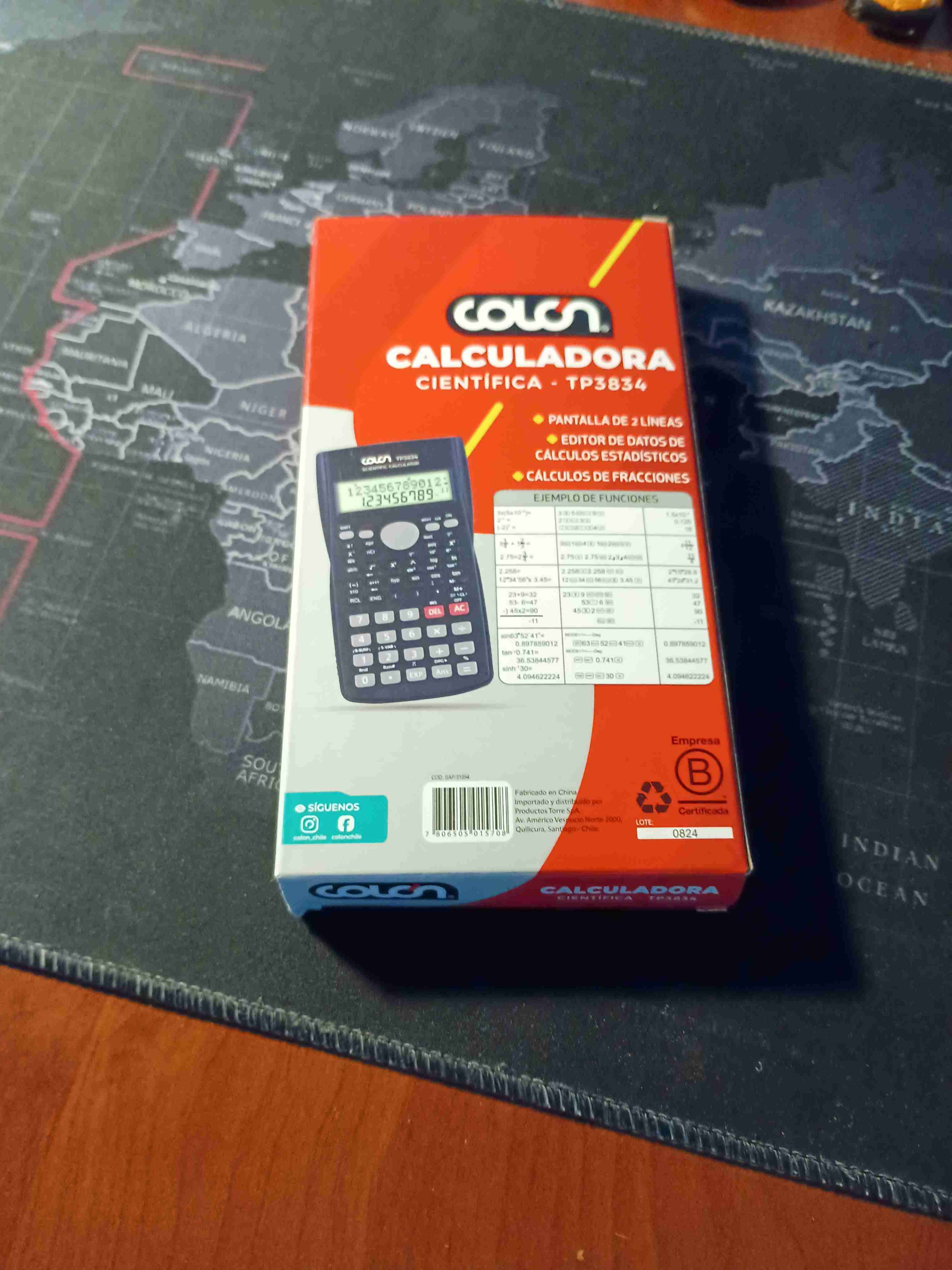 Calculadora científica Colón TP3834 - miniatura 3