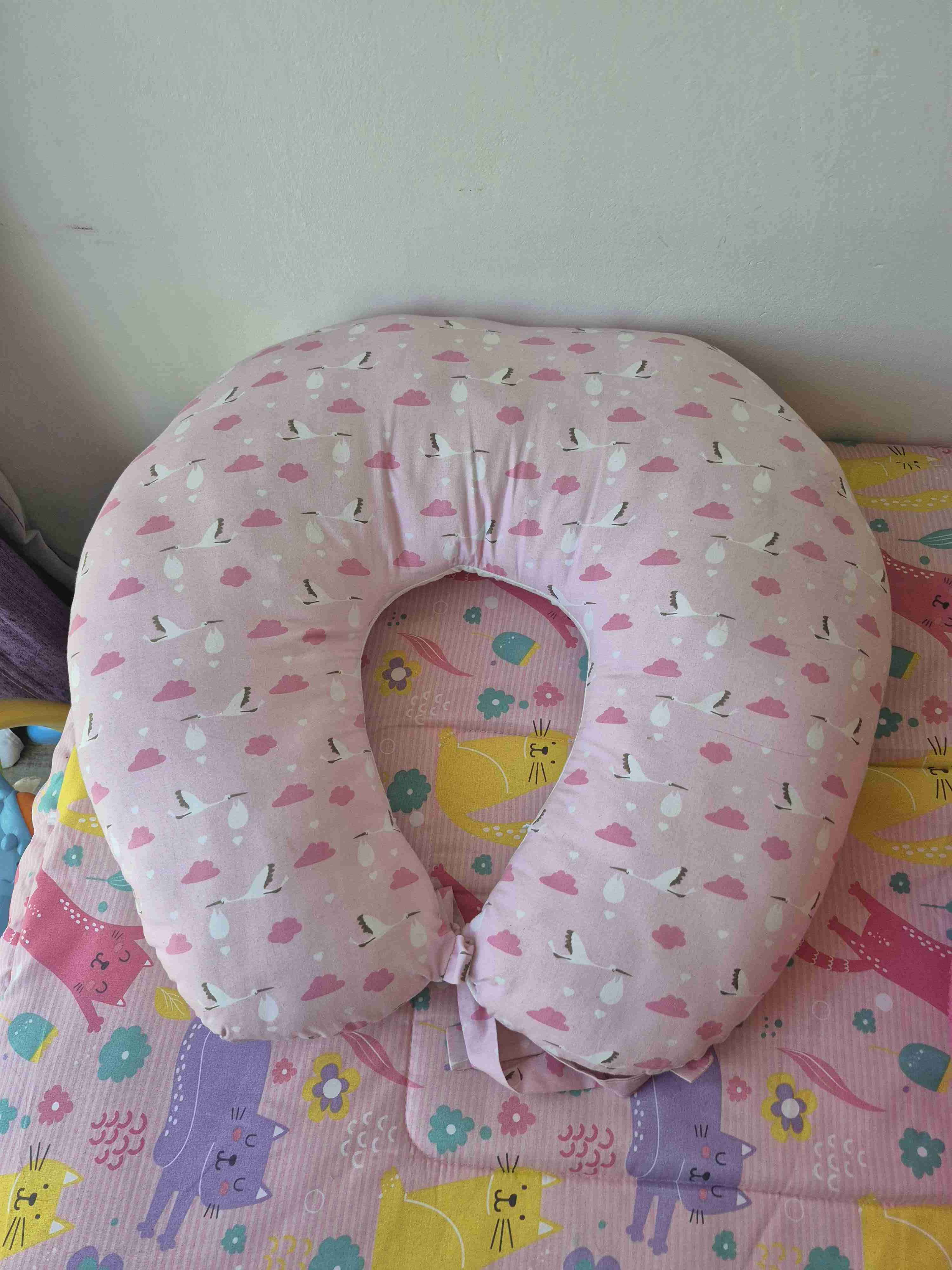 Cojín de lactancia rosado - miniatura 2