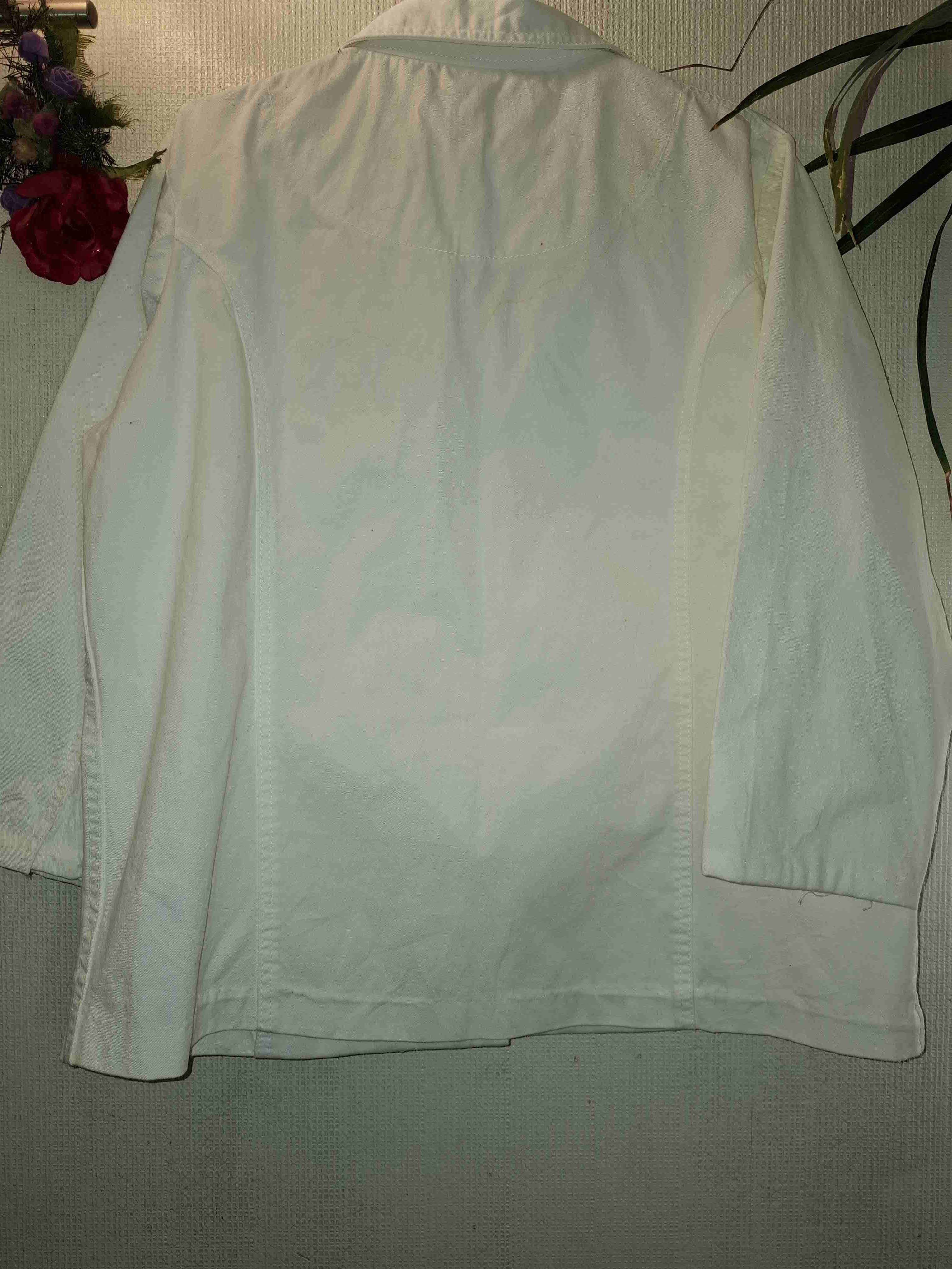 Chaqueta blanca casual - miniatura 6