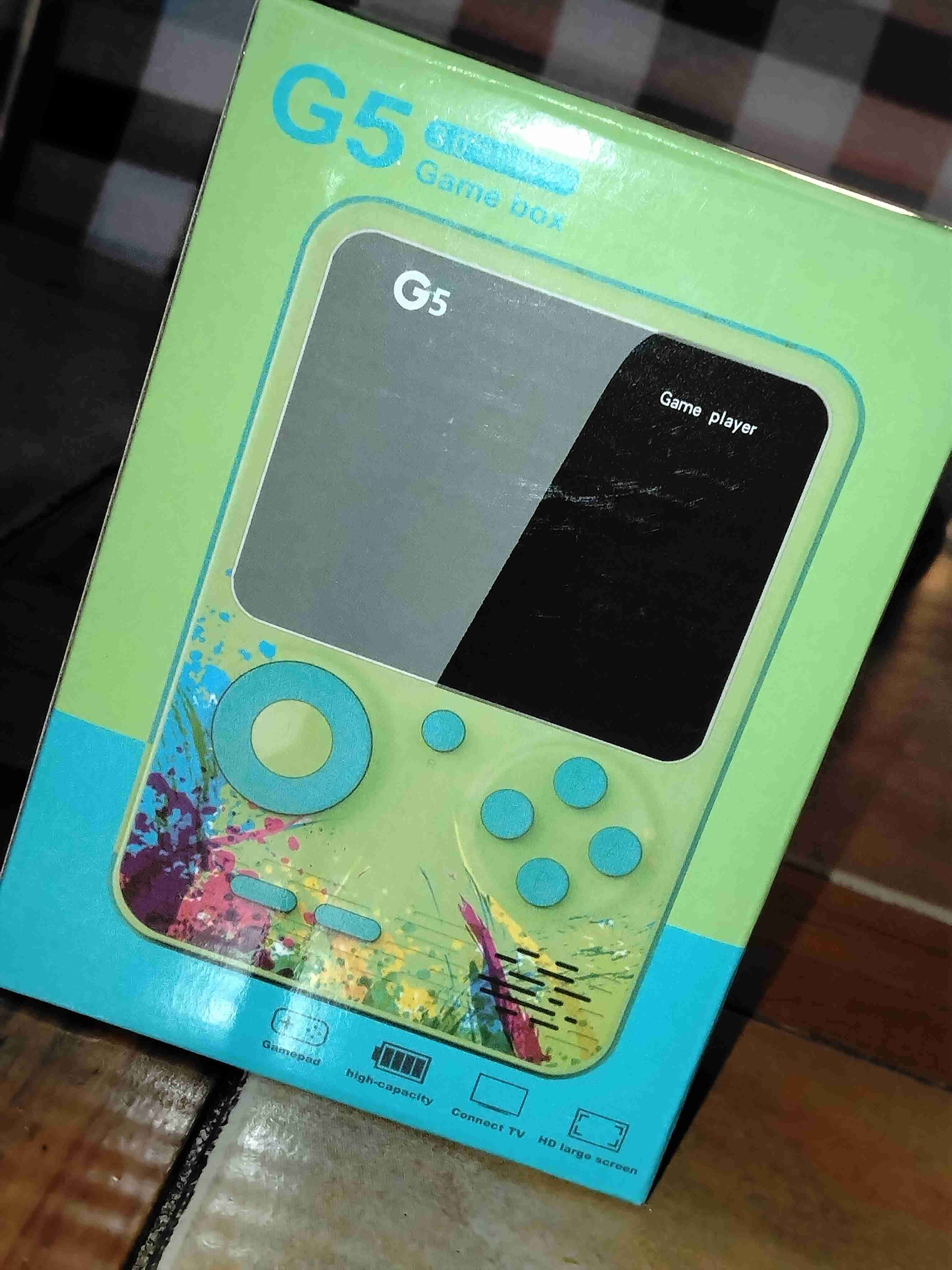 Consola portátil G5 retro con 500 juegos de NES - miniatura 3