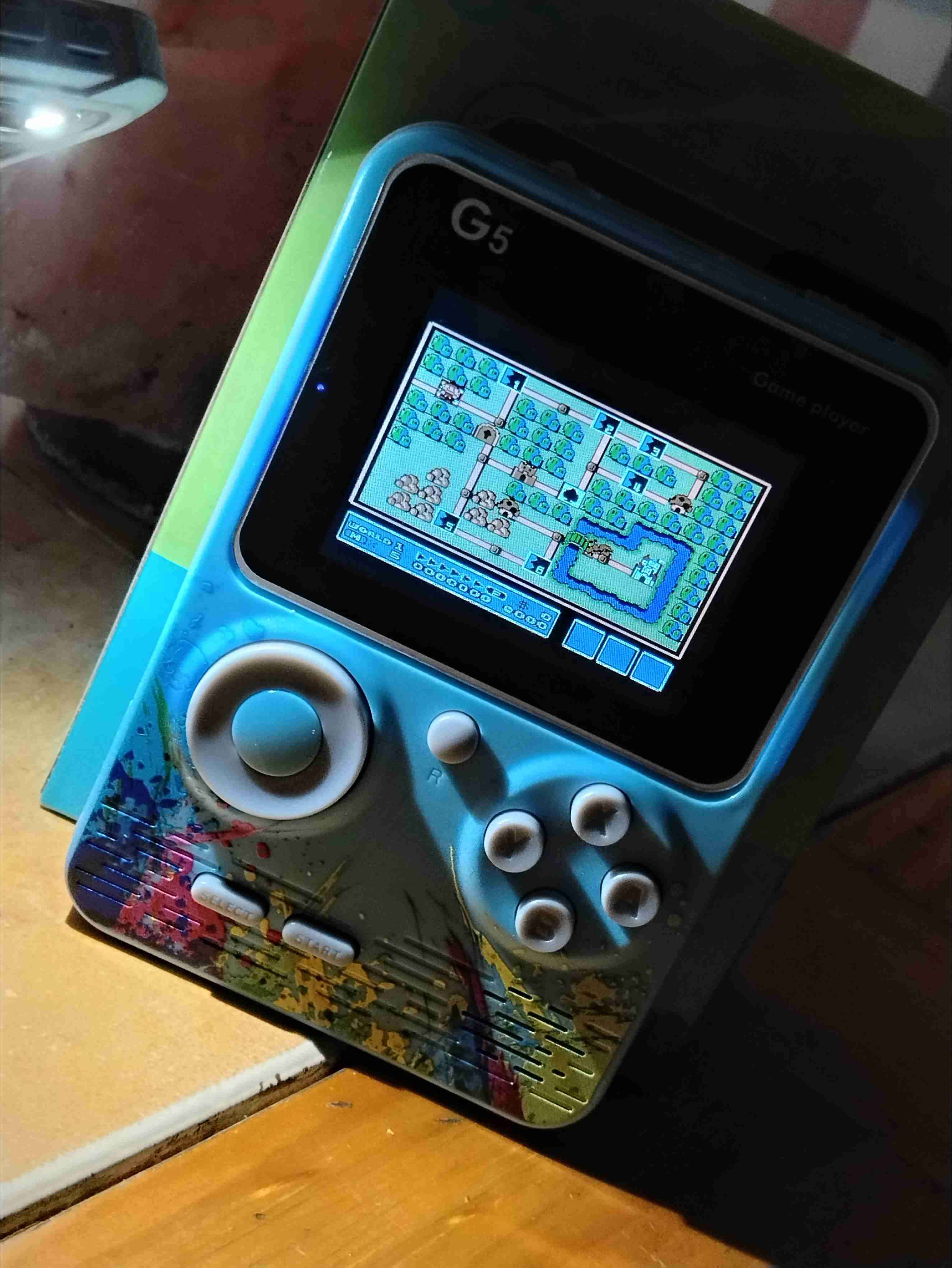 Consola portátil G5 retro con 500 juegos de NES - miniatura 4