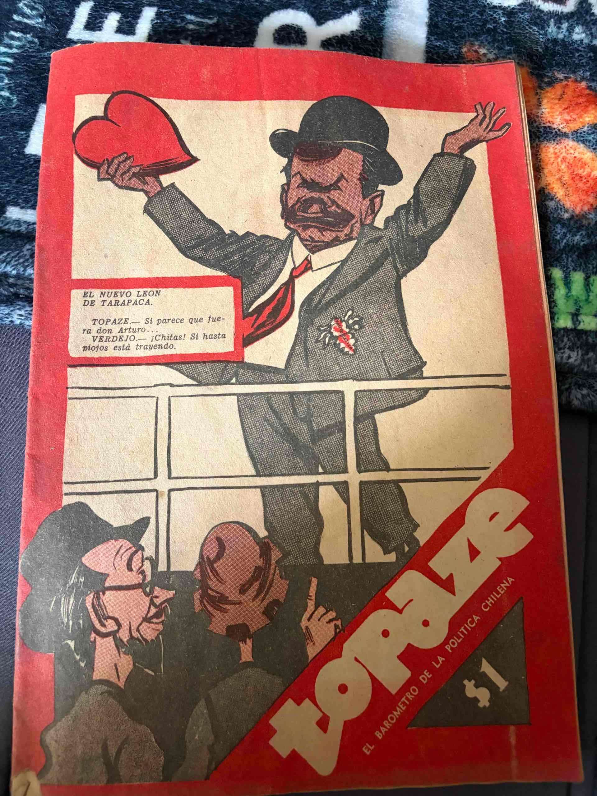 Revista Topaze antigua