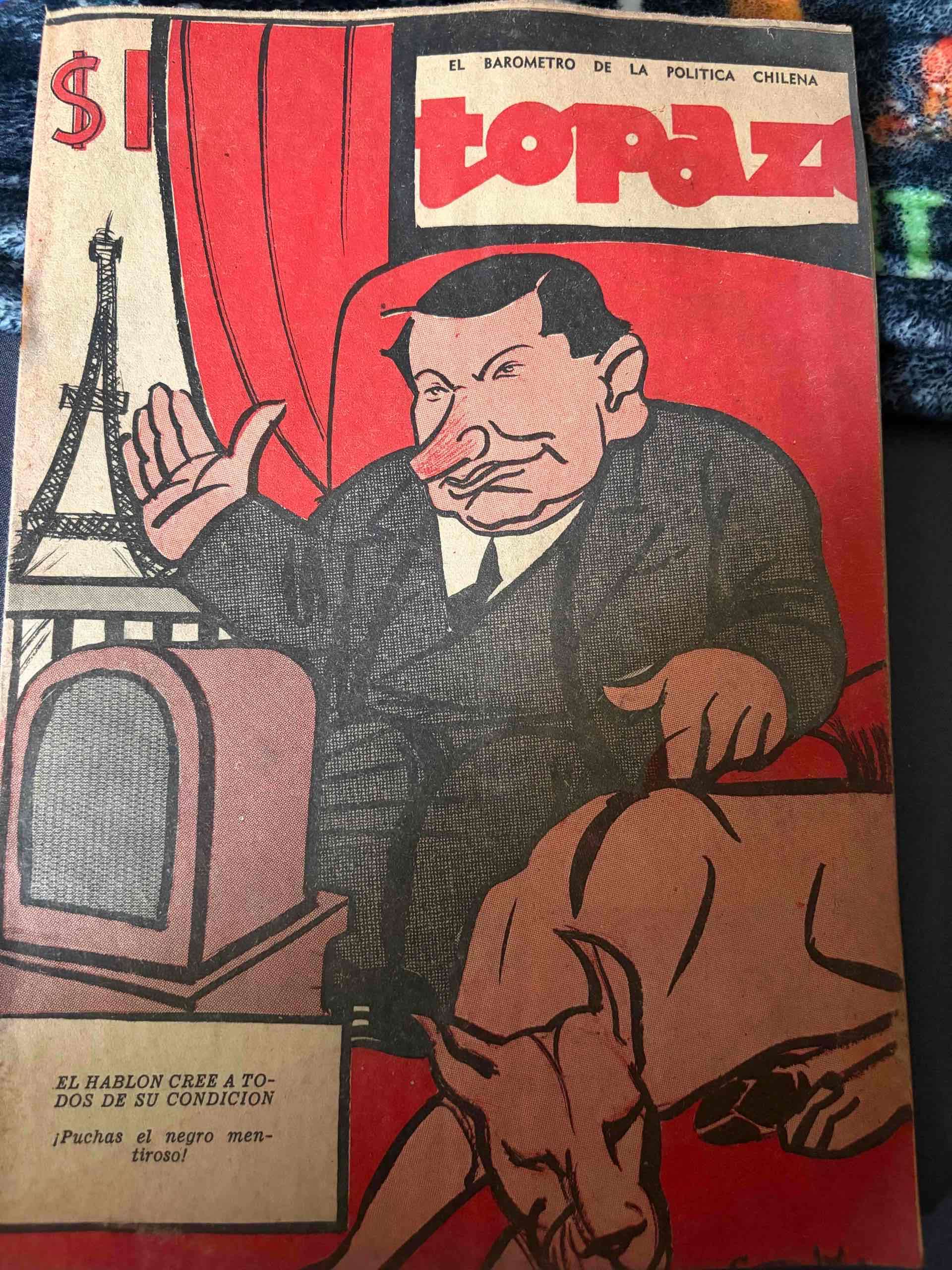 Revista Topaze antigua - miniatura 2