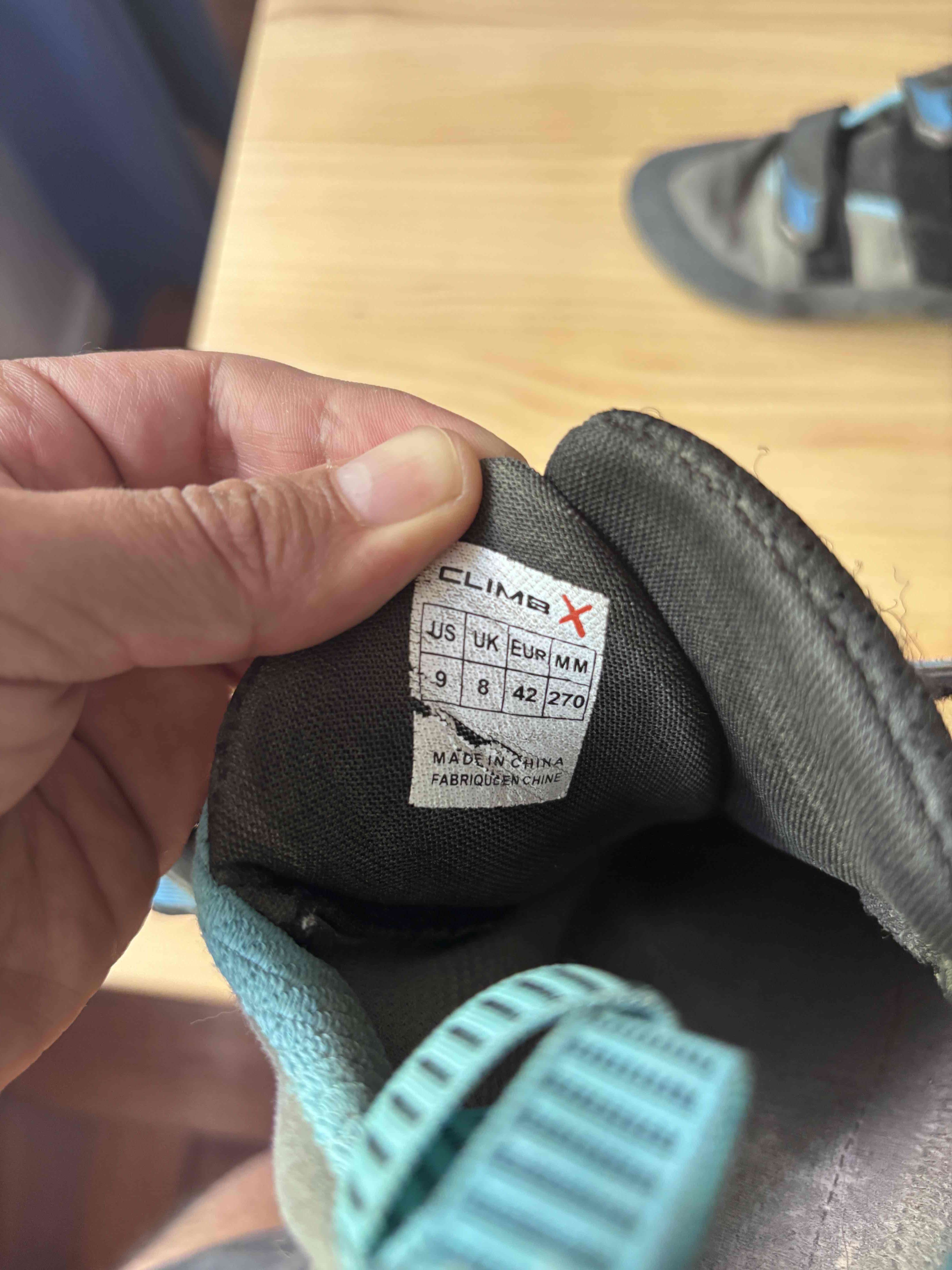 Zapatos de escalada Climb X azul - miniatura 2