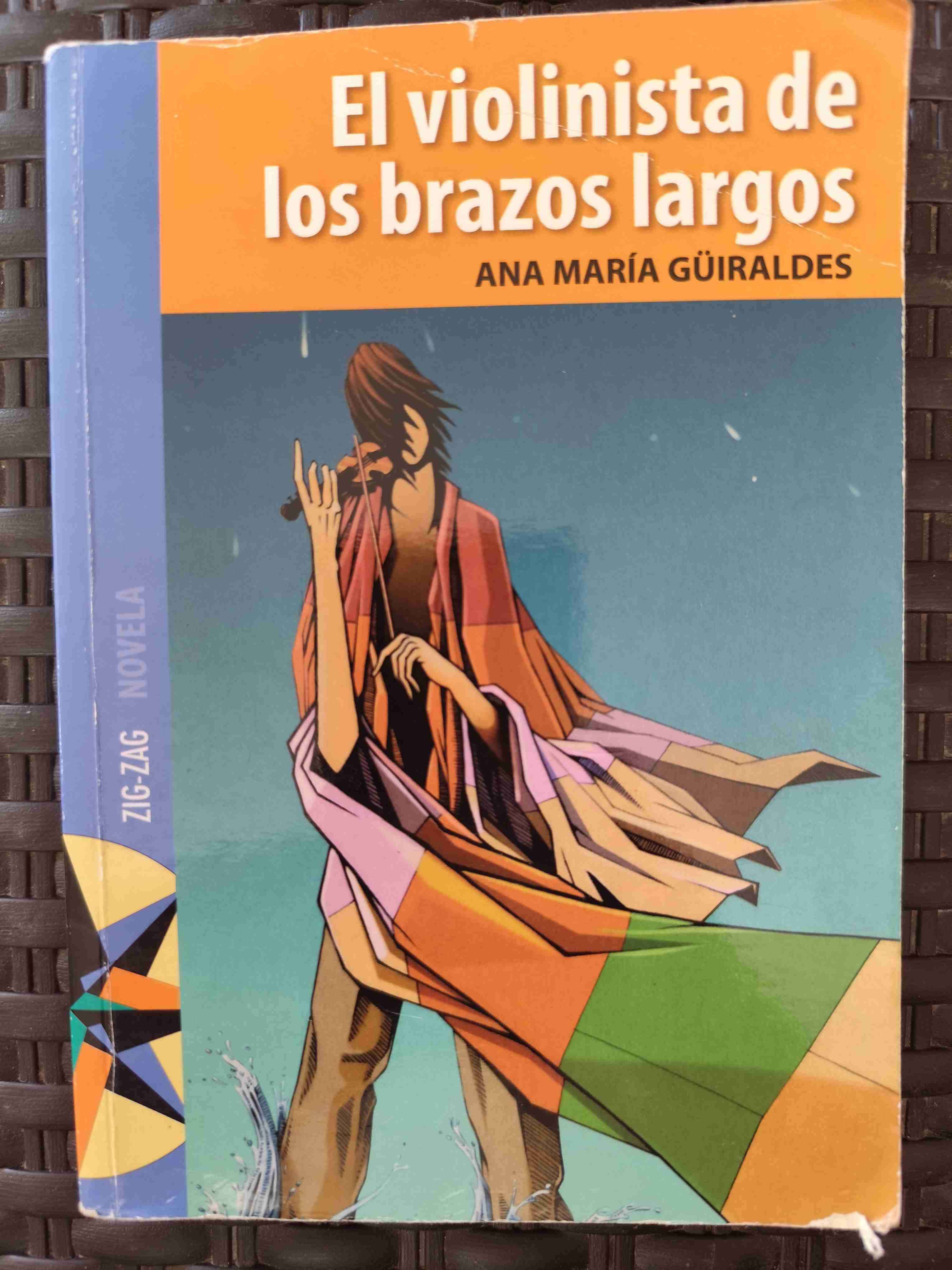 Libro 'El violinista de los brazos largos'