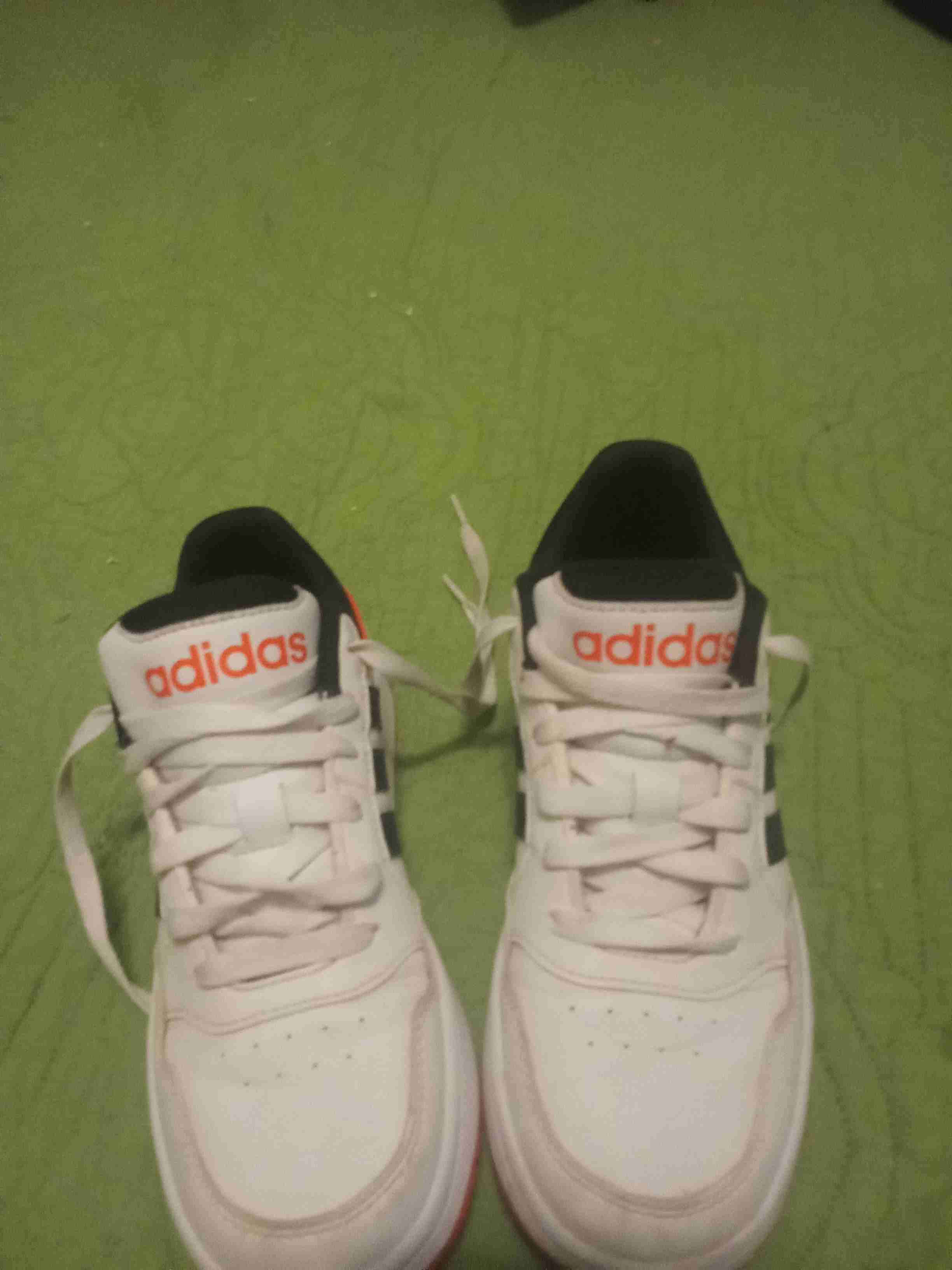 Zapatillas Adidas blancas naranjas Adidas 35 - miniatura 2