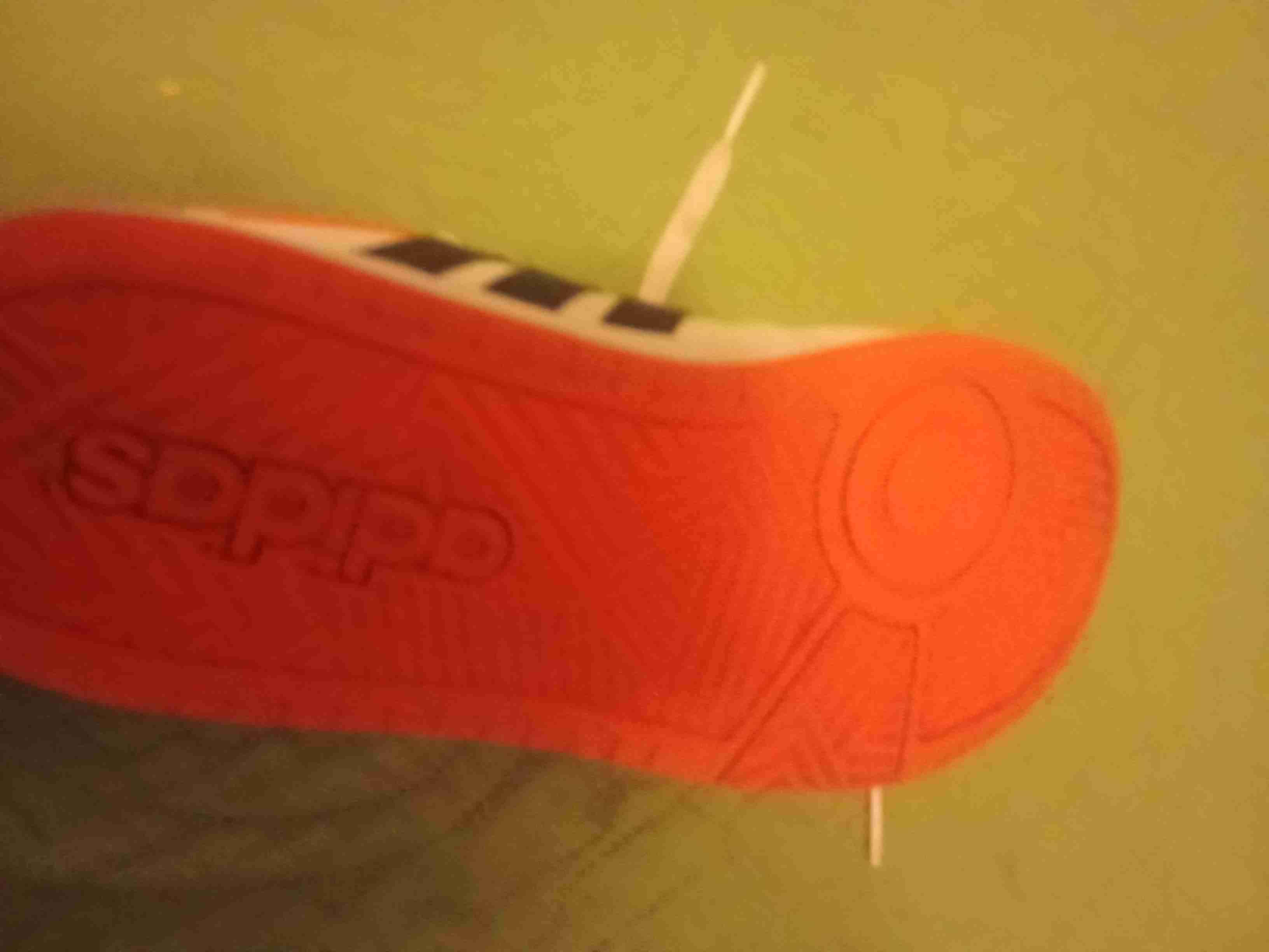 Zapatillas Adidas blancas naranjas Adidas 35 - miniatura 3