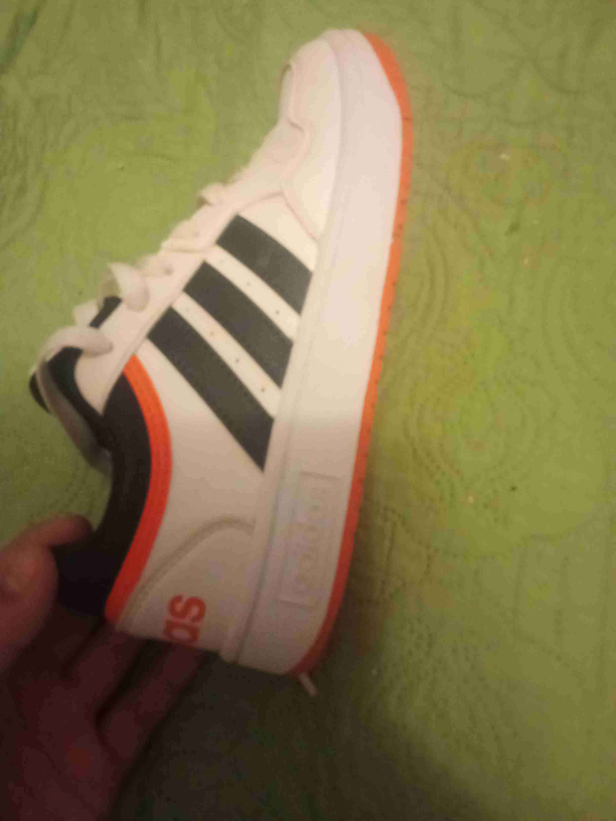 Zapatillas Adidas blancas naranjas Adidas 35 - miniatura 4
