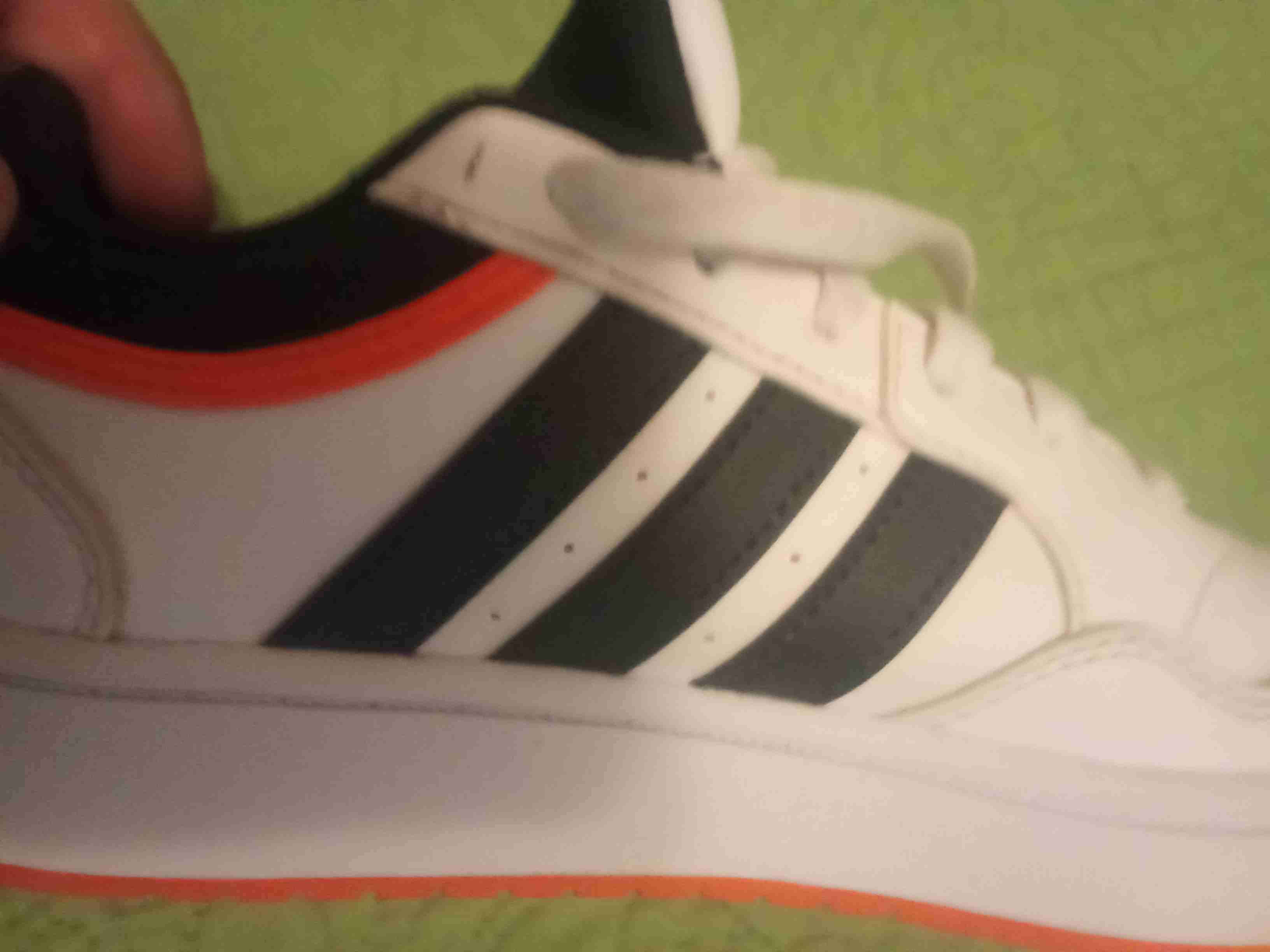 Zapatillas Adidas blancas naranjas Adidas 35 - miniatura 6