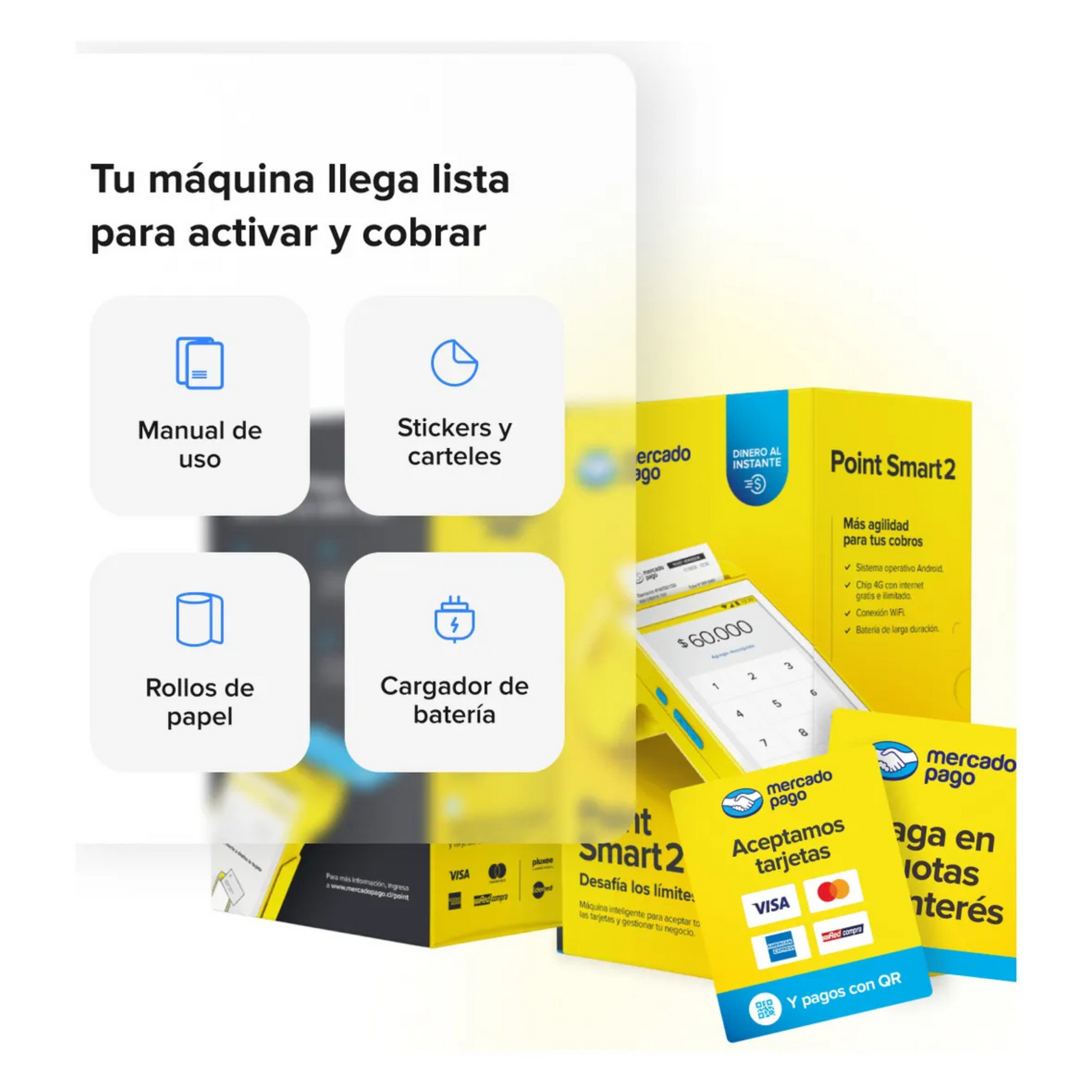 Máquina Smart 2 de Mercadopago - miniatura 3