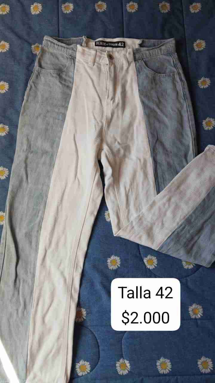 Pantalones jeans, tela, deportivo