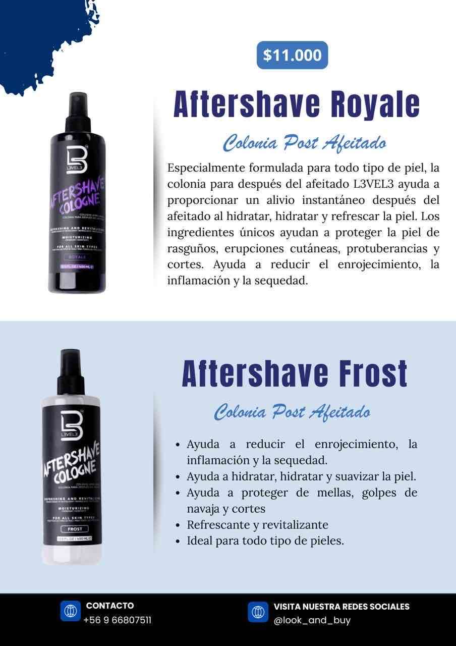 Aftershave Cologne Level3 Frost - miniatura 4