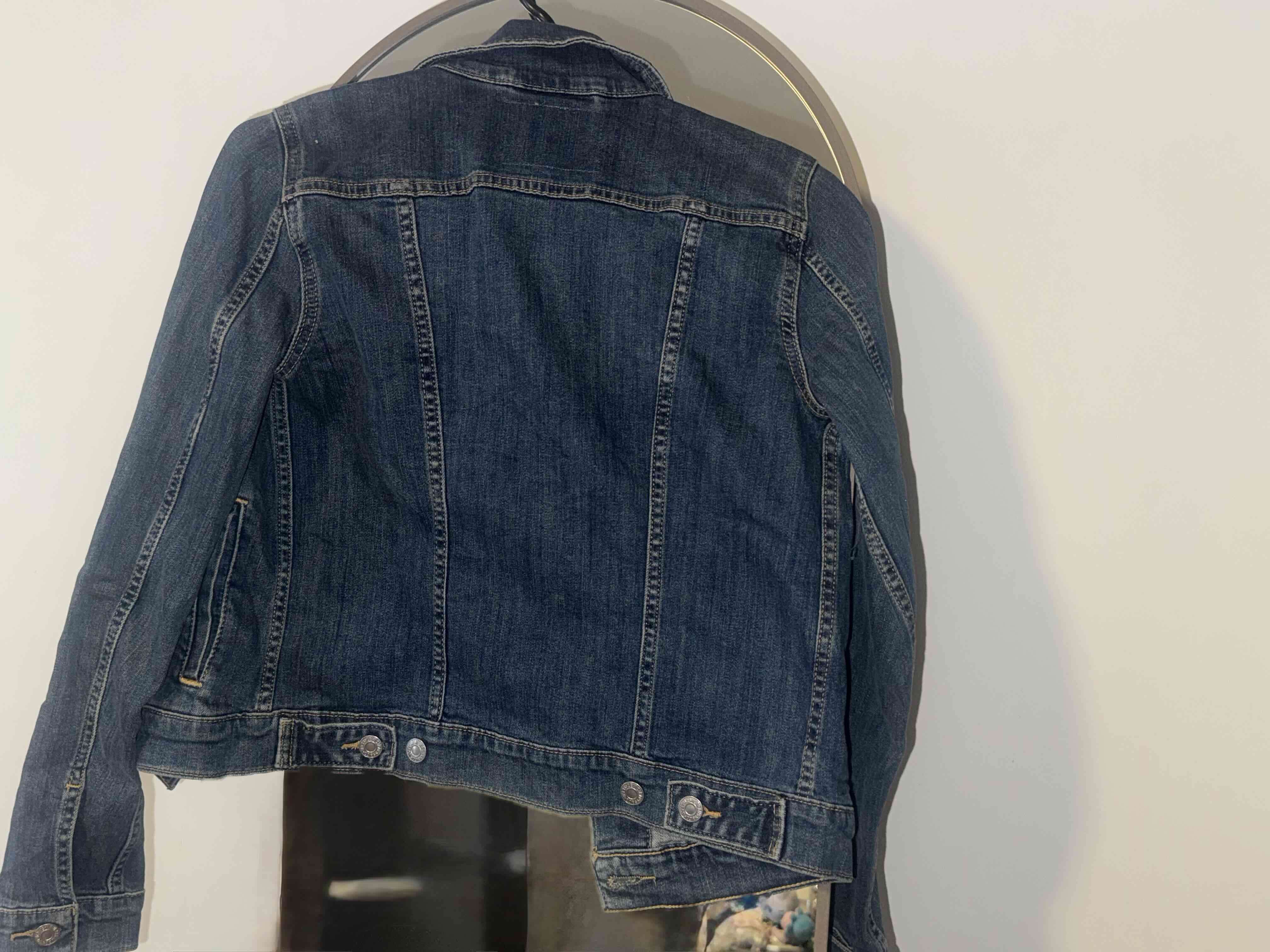 Chaqueta de mezclilla azul levis talla xs - miniatura 4