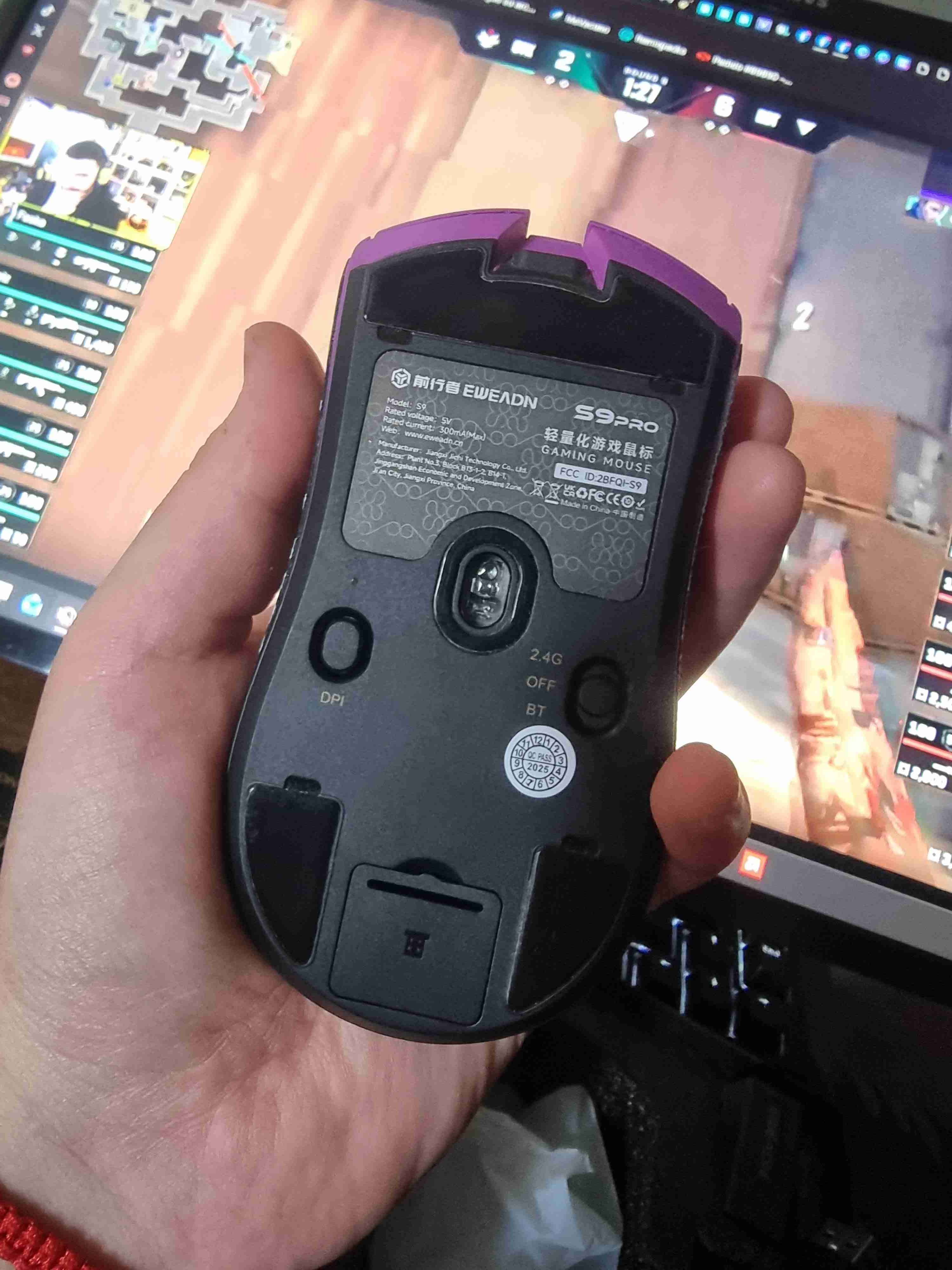 Mouse Eweadn s9pro - miniatura 3