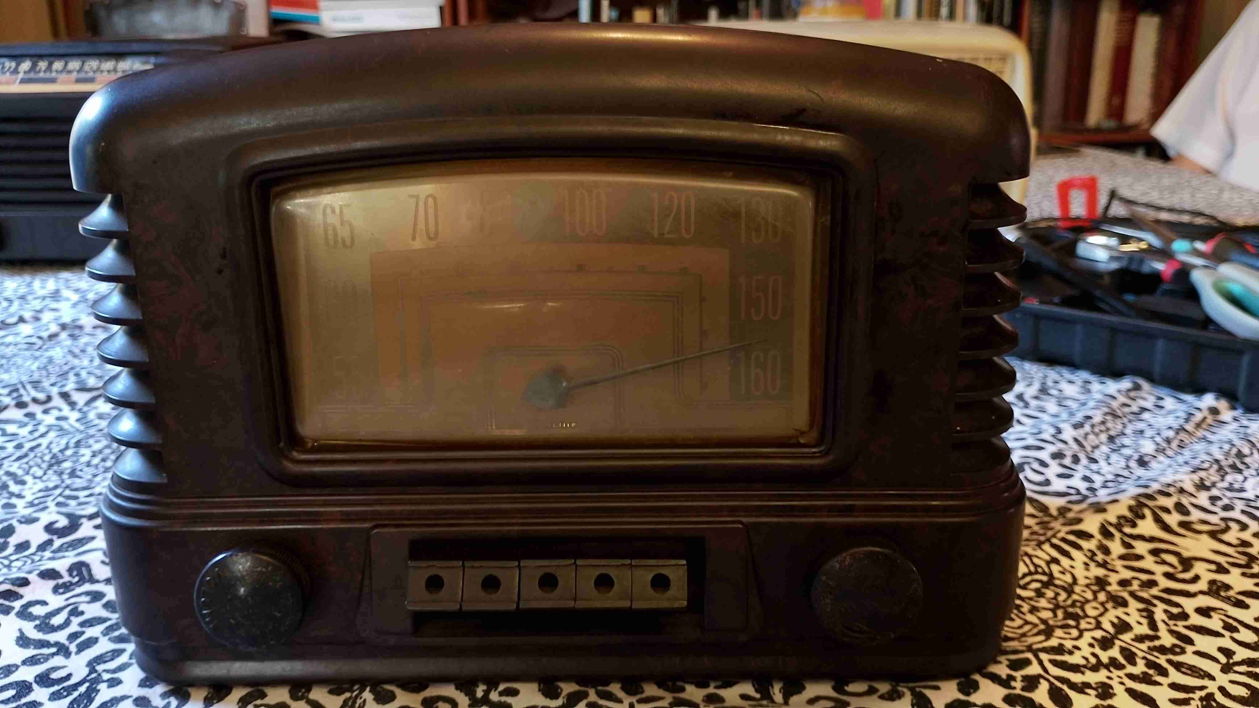 Radio antigua Airline 14br-525a - miniatura 2