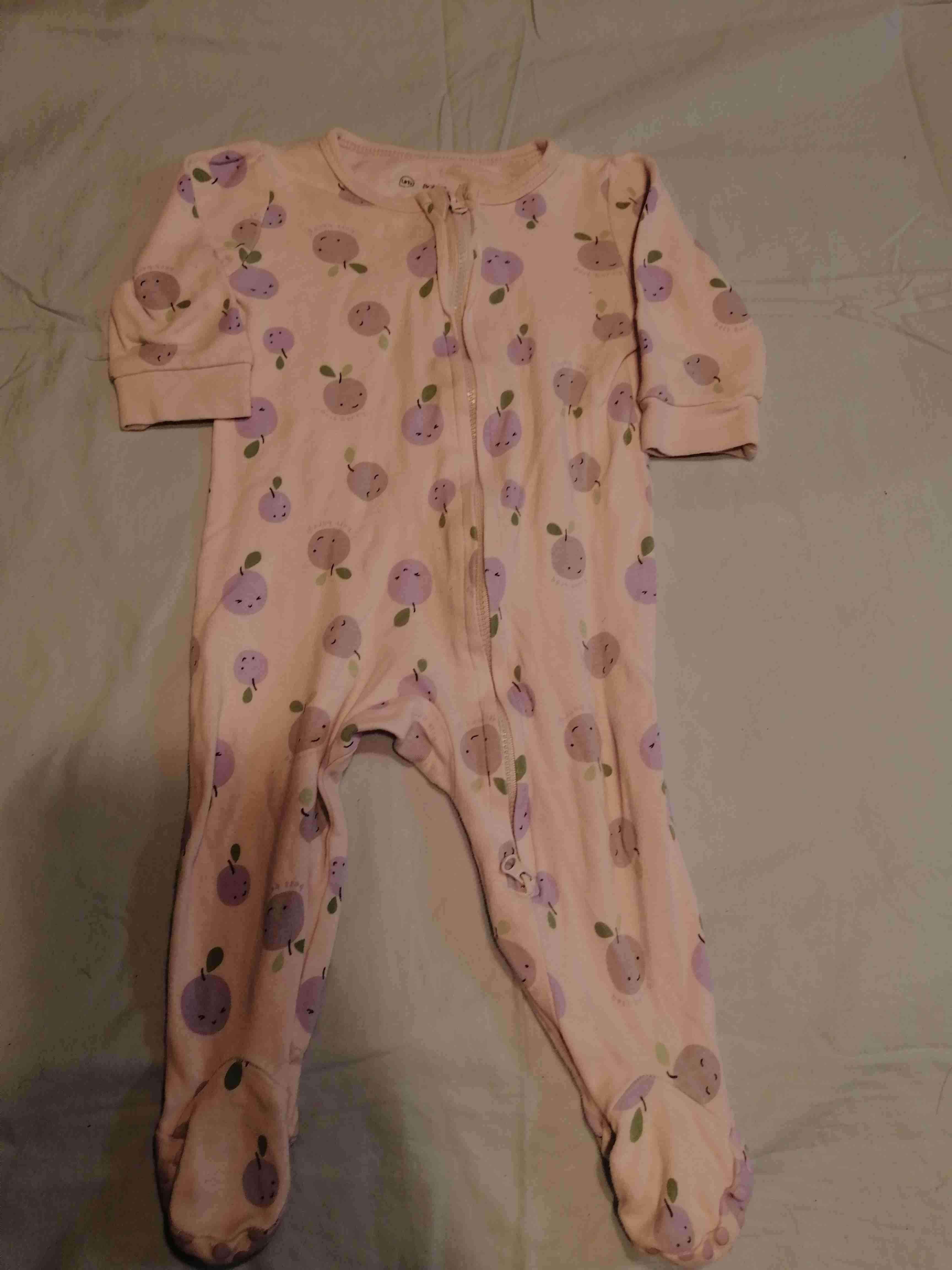 Enterito de bebé lila con panda - miniatura 3